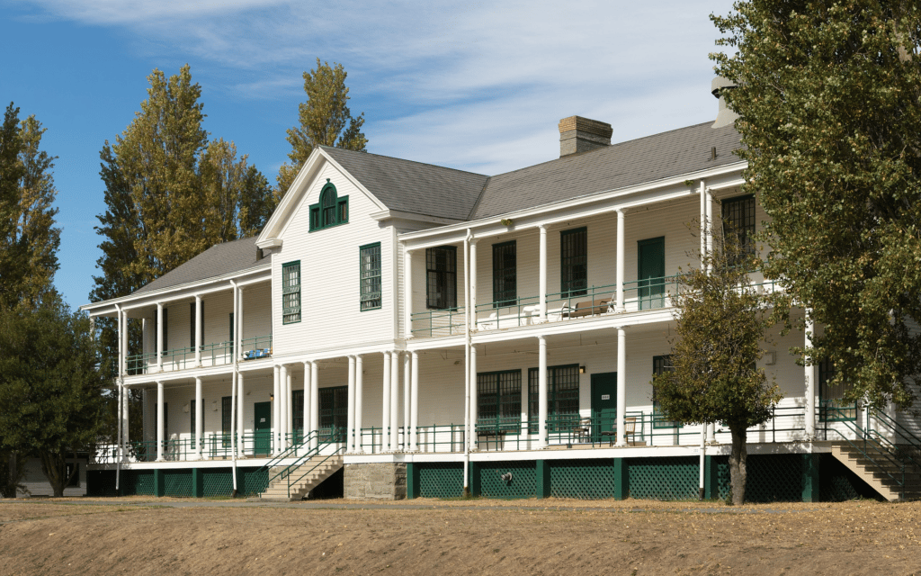 Building on Eisenhower Ave at Fort Worden State Park | Historic Sites In Washington