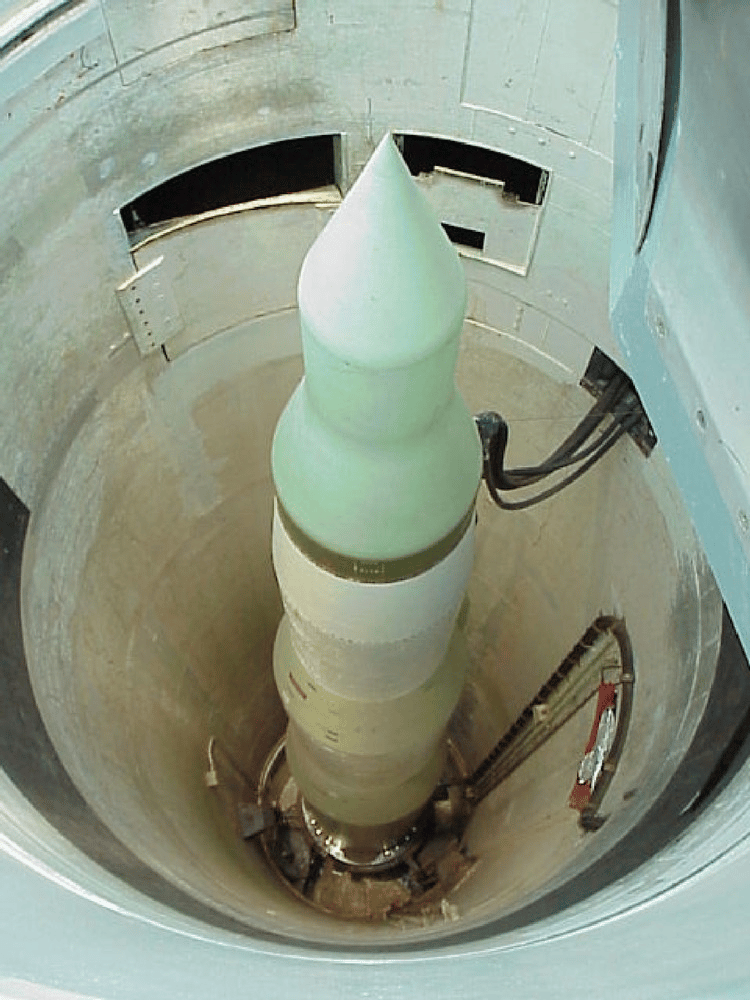 Minuteman II training missile at Delta-09