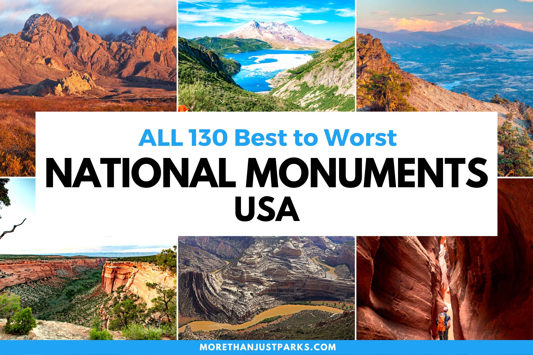 best national monuments, national monuments ranked, best us national monuments, all us national monuments