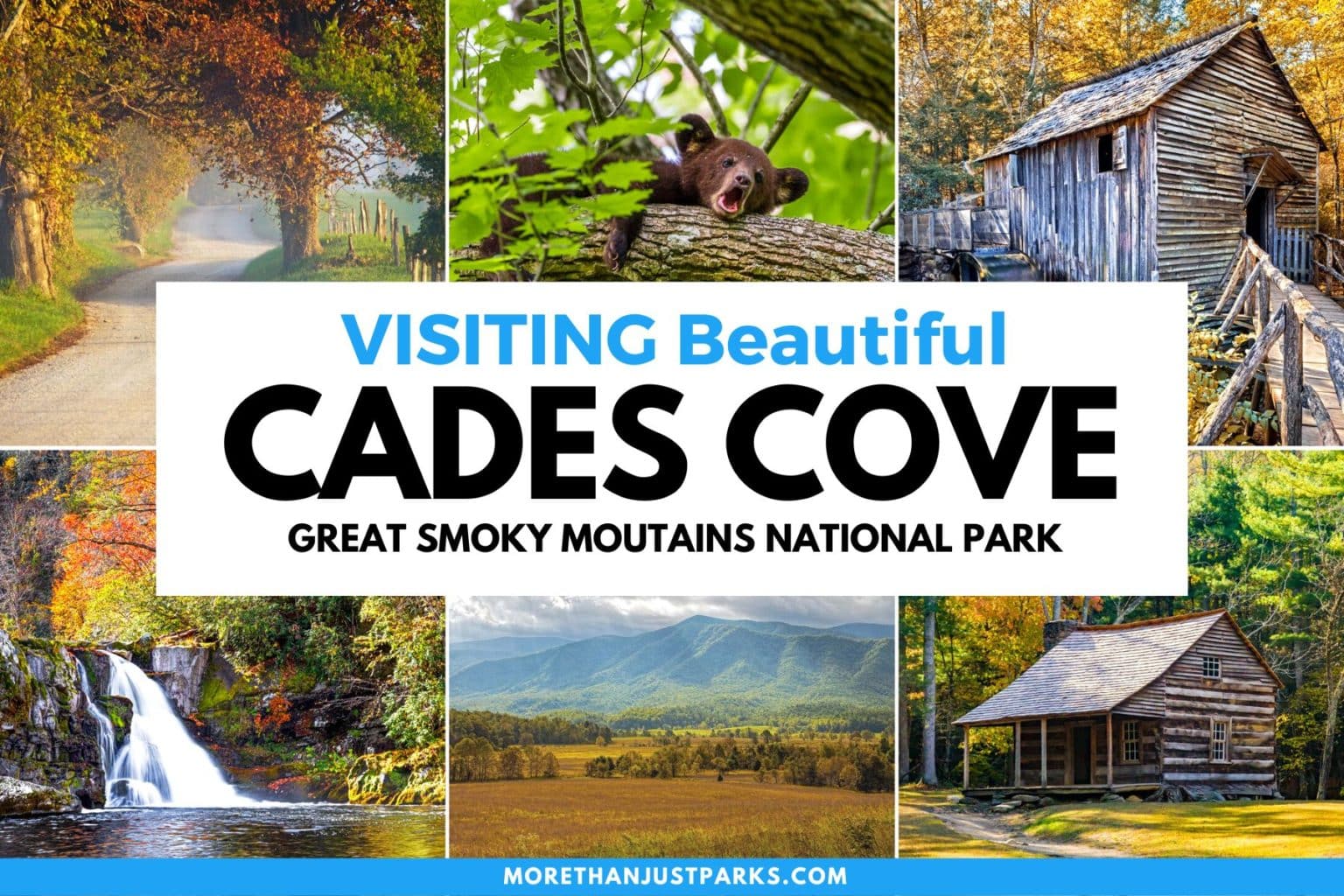 CADES COVE Great Smoky Mountains National Park (Guide + Map)