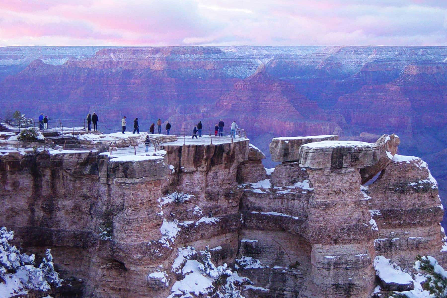 grand canyon in december, grand canyon winter