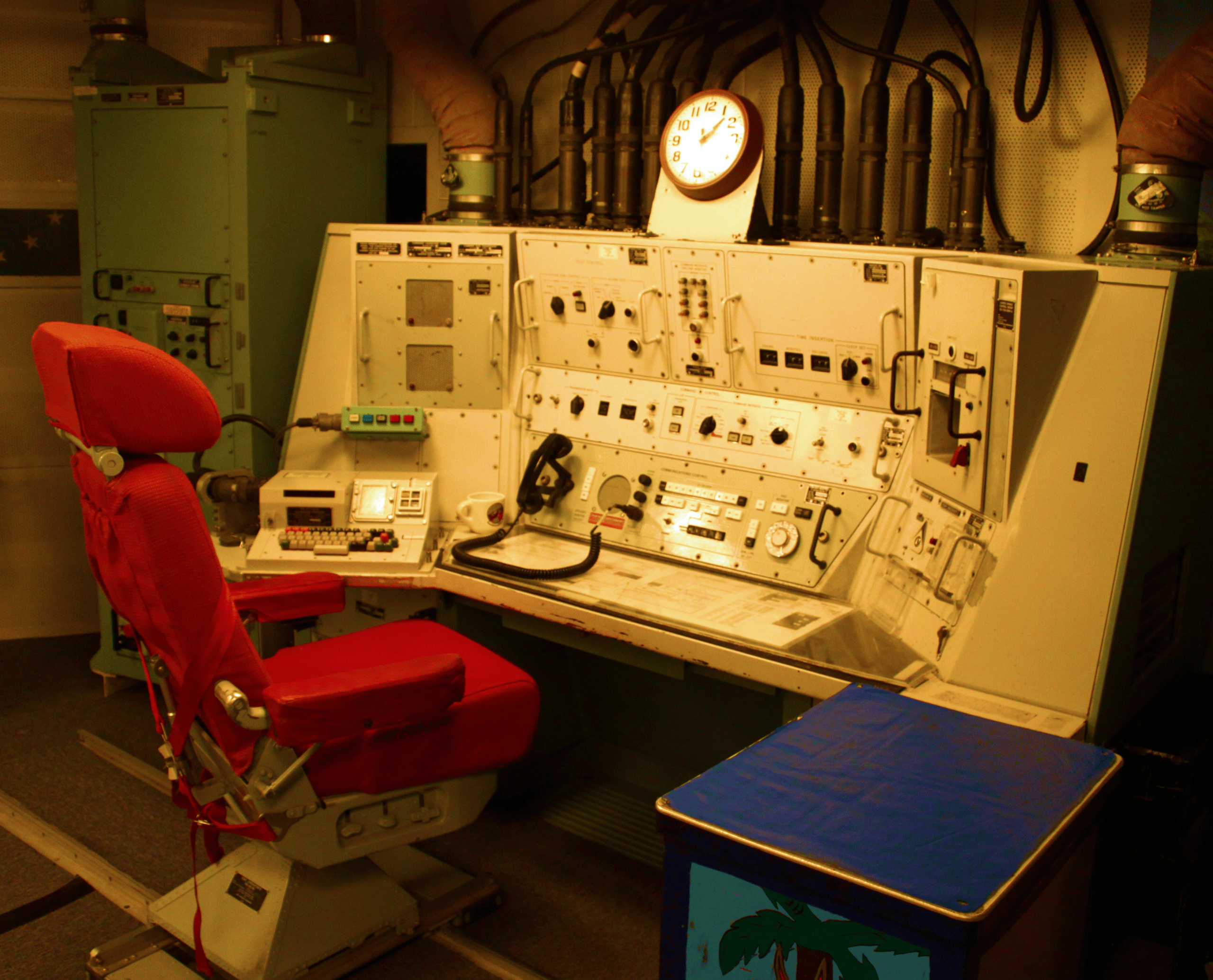 Minuteman III Launch Control, Oscar Zero Missile Alert Facility at the Ronald Reagan Minuteman Missile Site