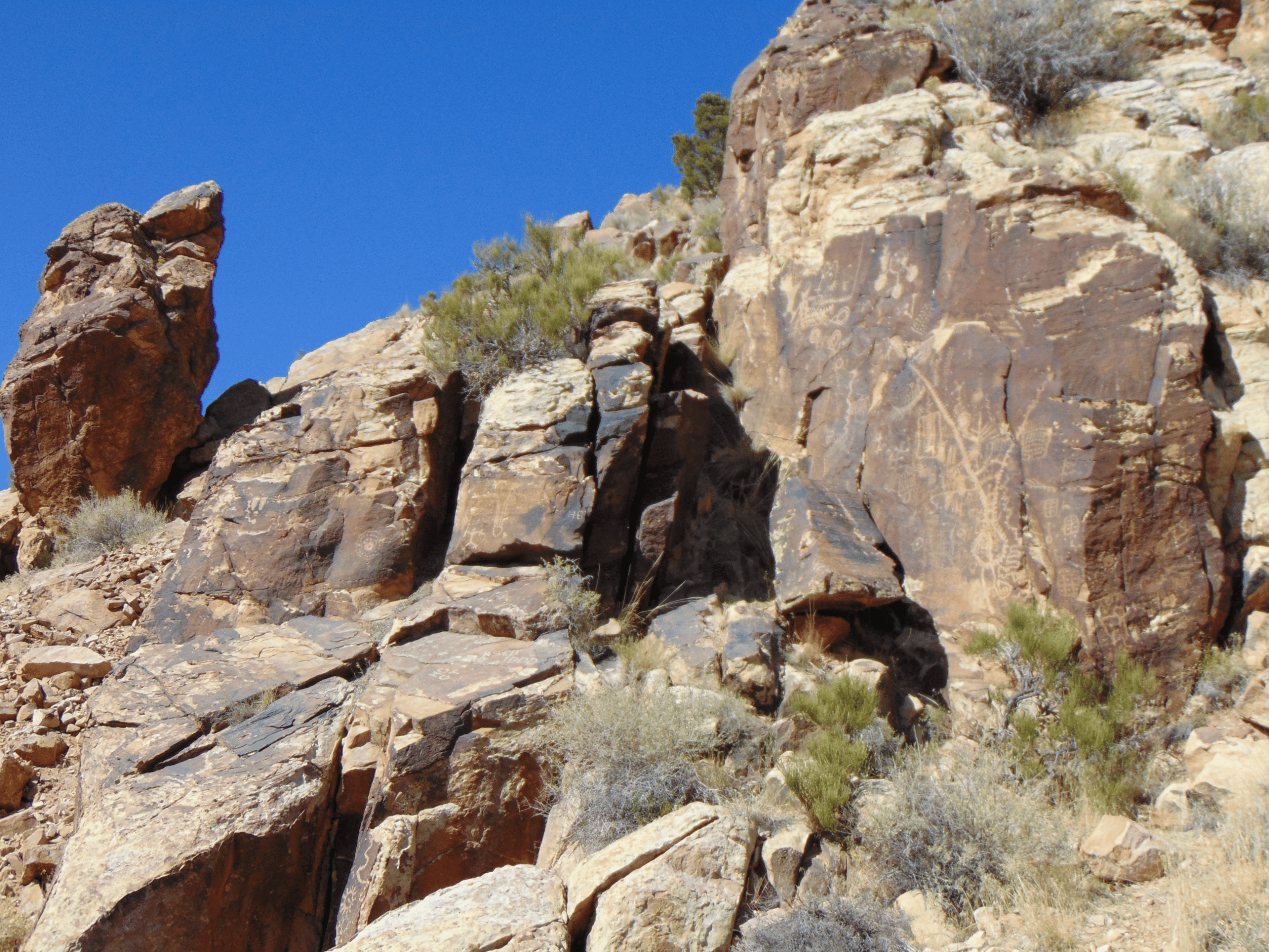 The Petroglyphs at Parowan Gap | Historic Sites In Utah