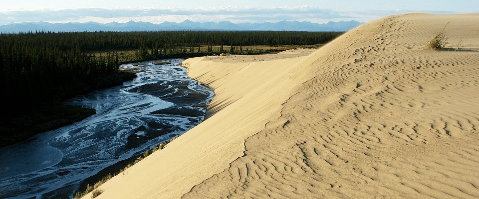 The Great Kobuk Sand Dunes are the largest active dunes in the Arctic | Kobuk Valley National Park Facts