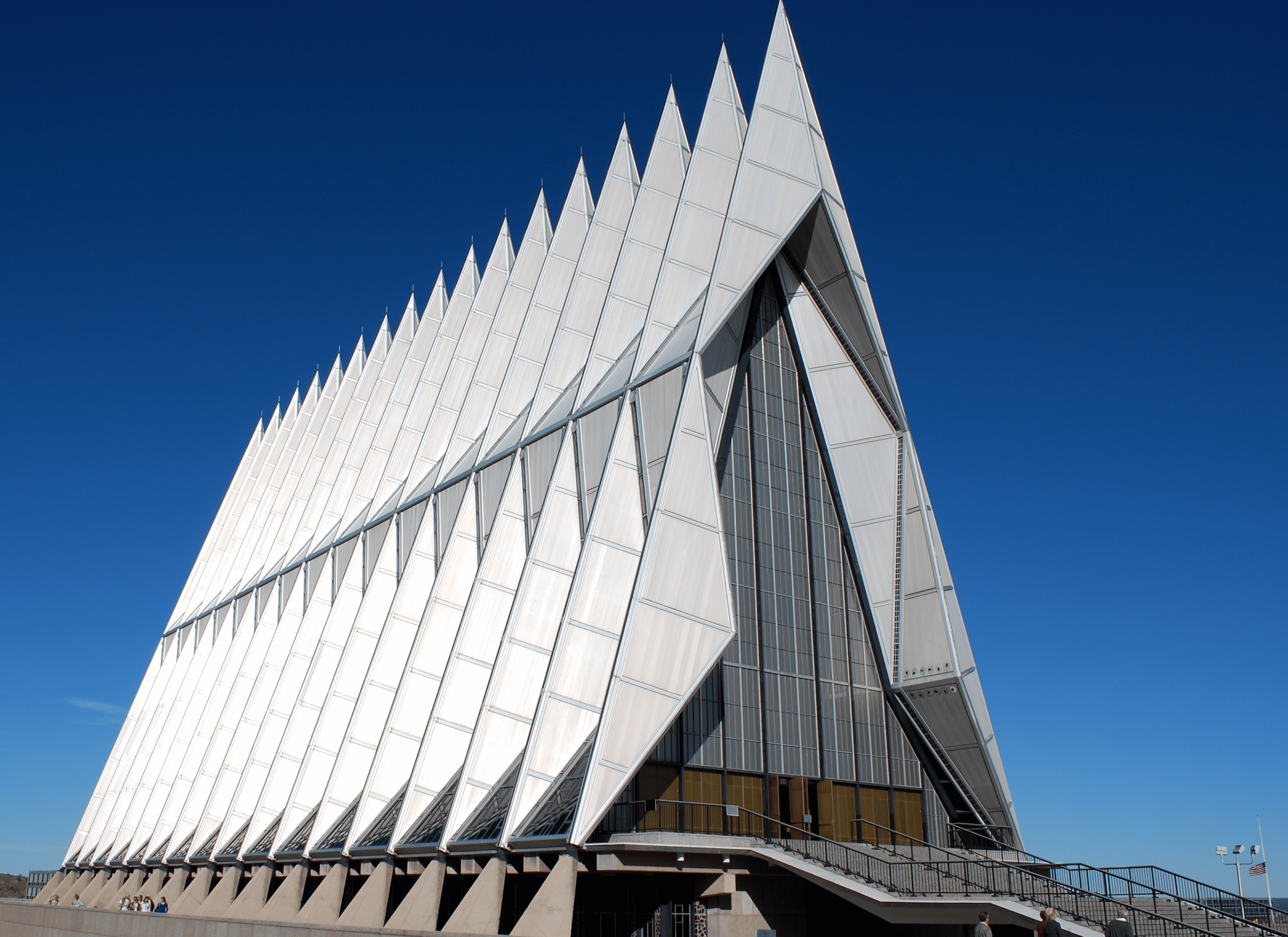Iconic Chapel at the U.S. Air Force Academy