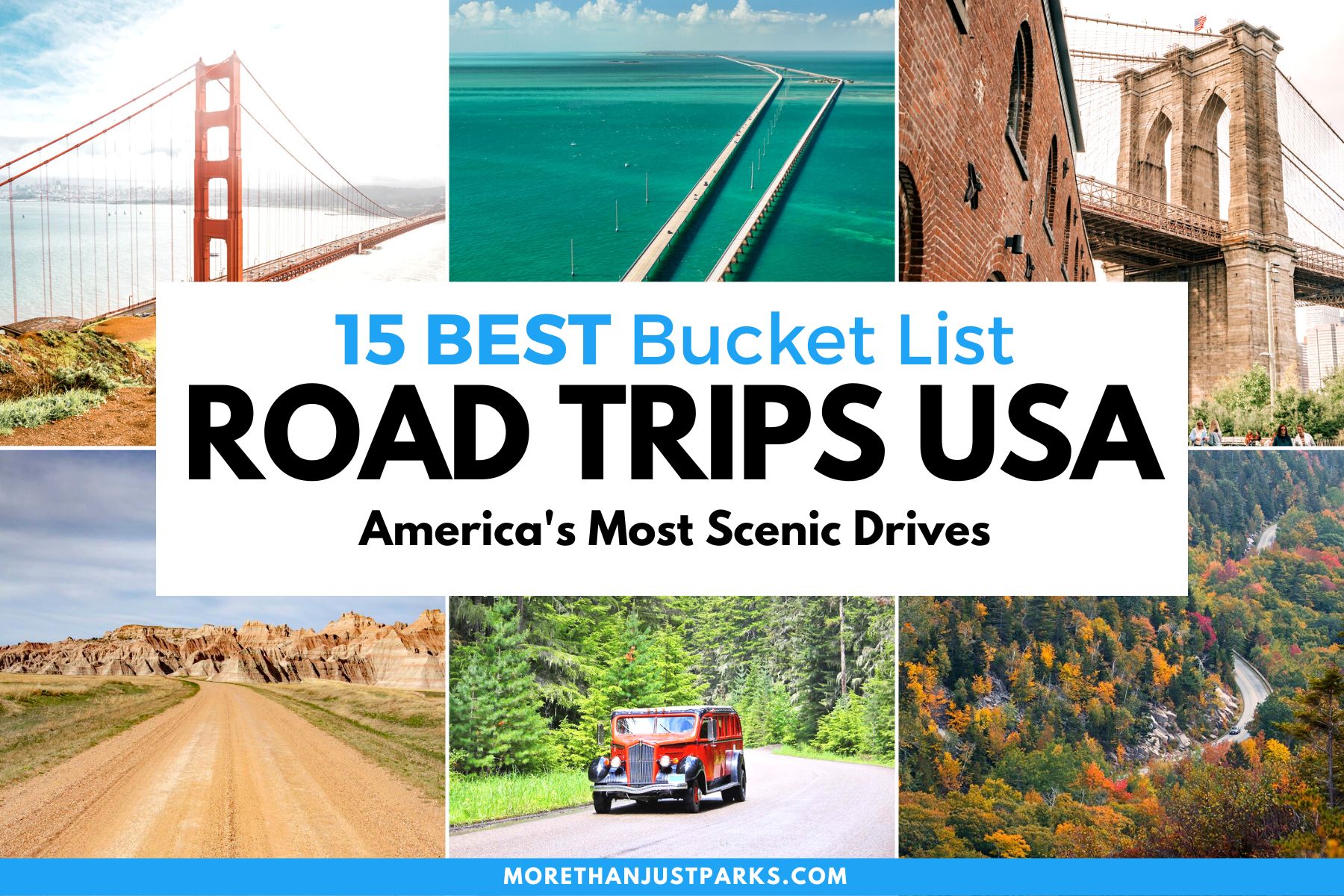 25 essential drives for a U.S. road trip