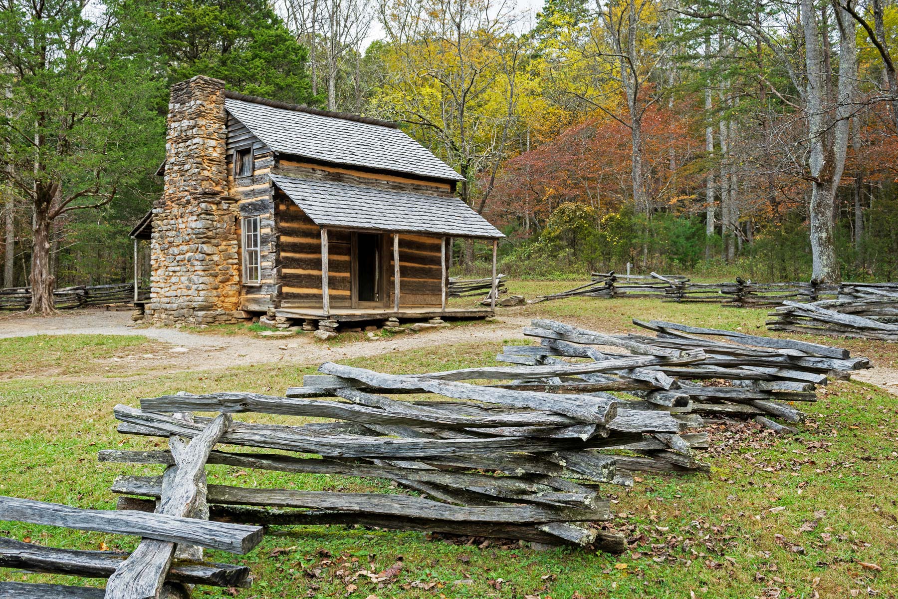 john oliver cabin cades cove, great smoky mountains national park