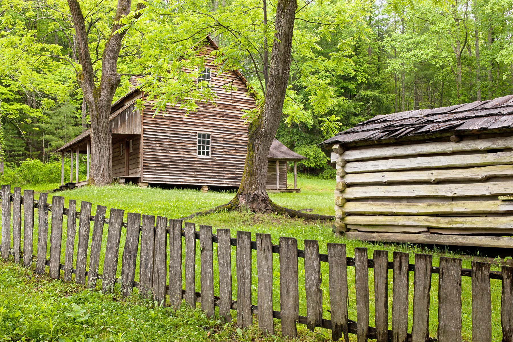 tipton cabin, tipton place, cades cove, great smoky mountains tennesee