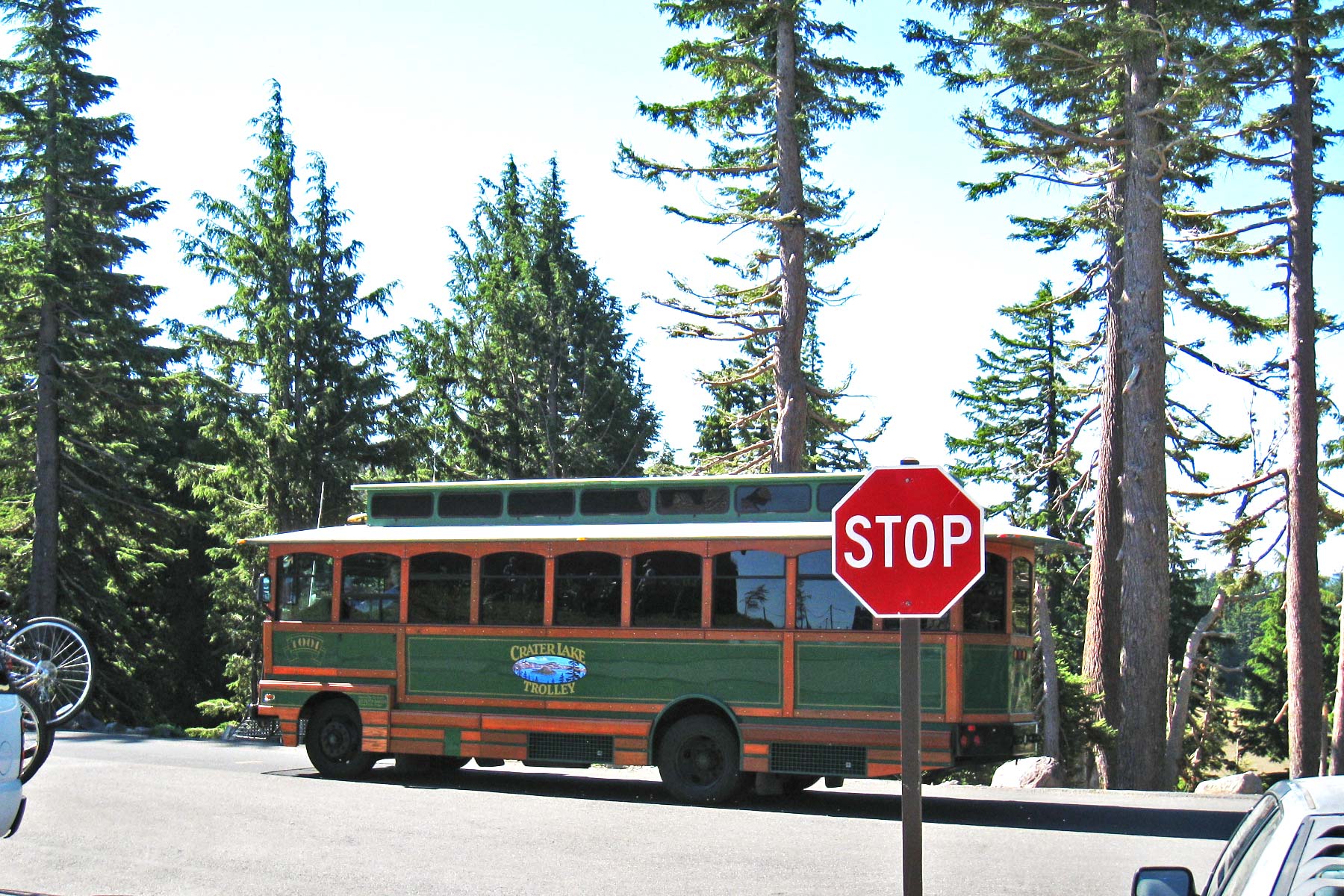 crater lake trolley