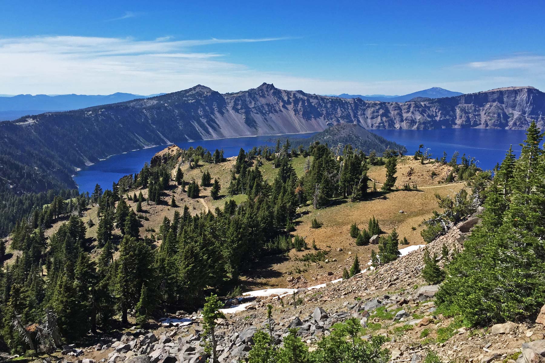 garfield peak trail, things to do crater lake national park oregon