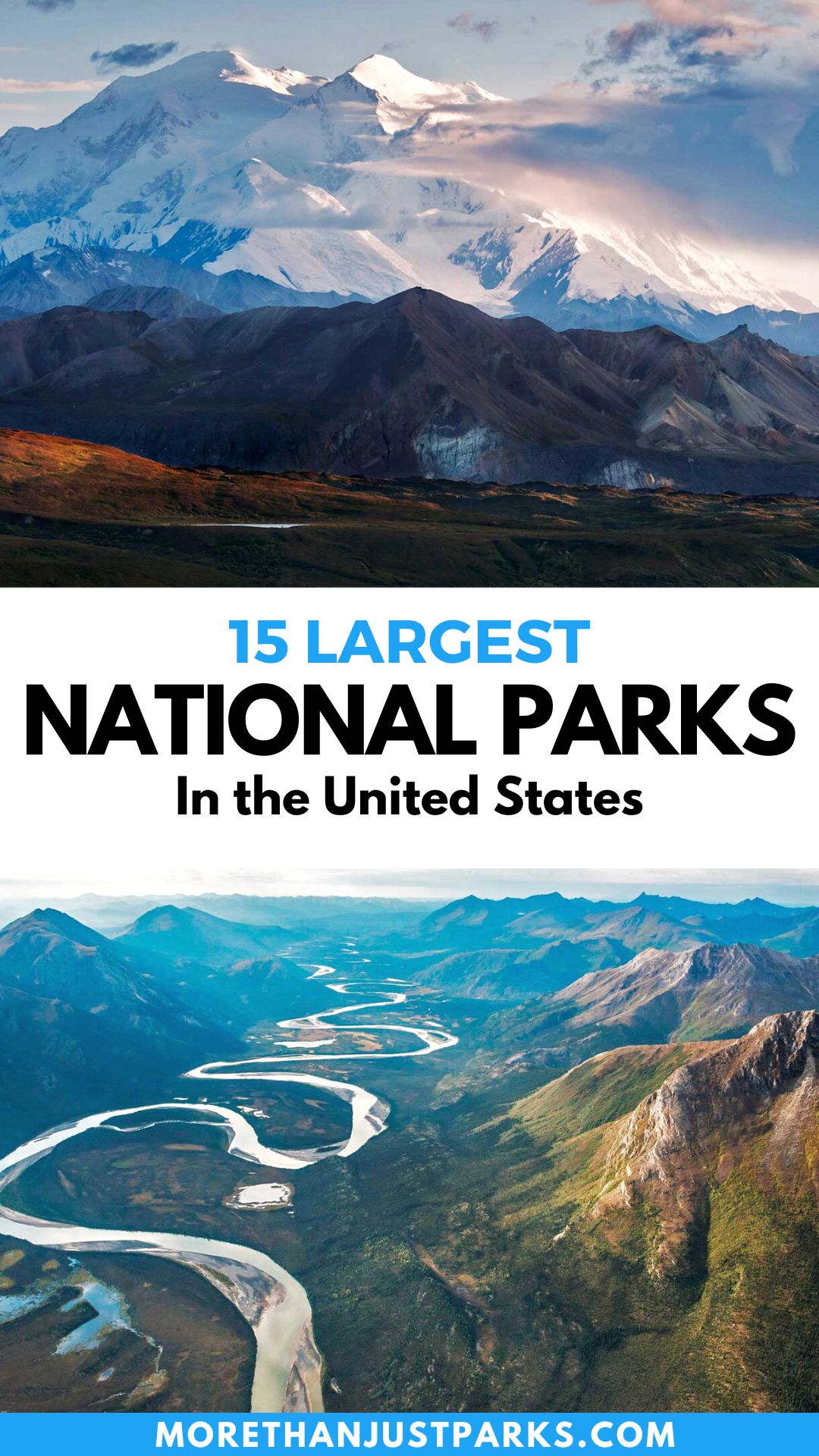 largest national parks, biggest national parks