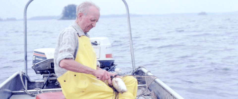 Harry Oveson was one of the last commercial fishermen to operate on Rainy Lake | Voyageurs National Park Facts
