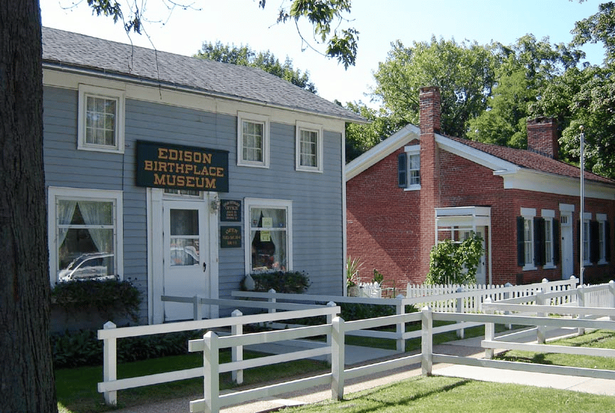 Thomas Edison Birthplace Museum | Historic Sites In Ohio