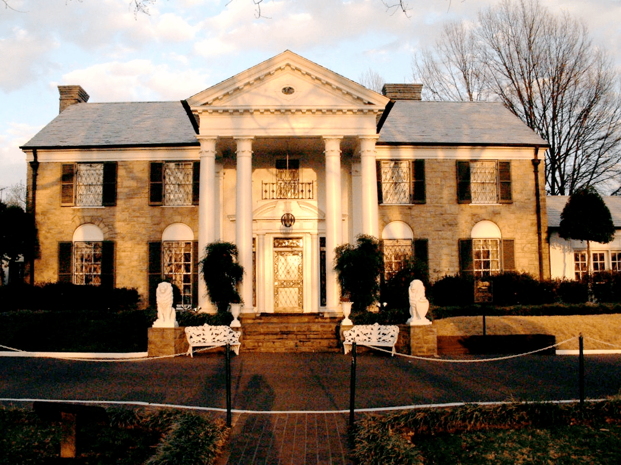 Graceland, former home of the King of Rock & Roll, Elvis Presley | Tennessee