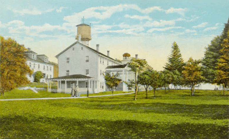 General View of Canterbury Shaker Village, East Canterbury, New Hampshire | Historic Sites In New Hampshire