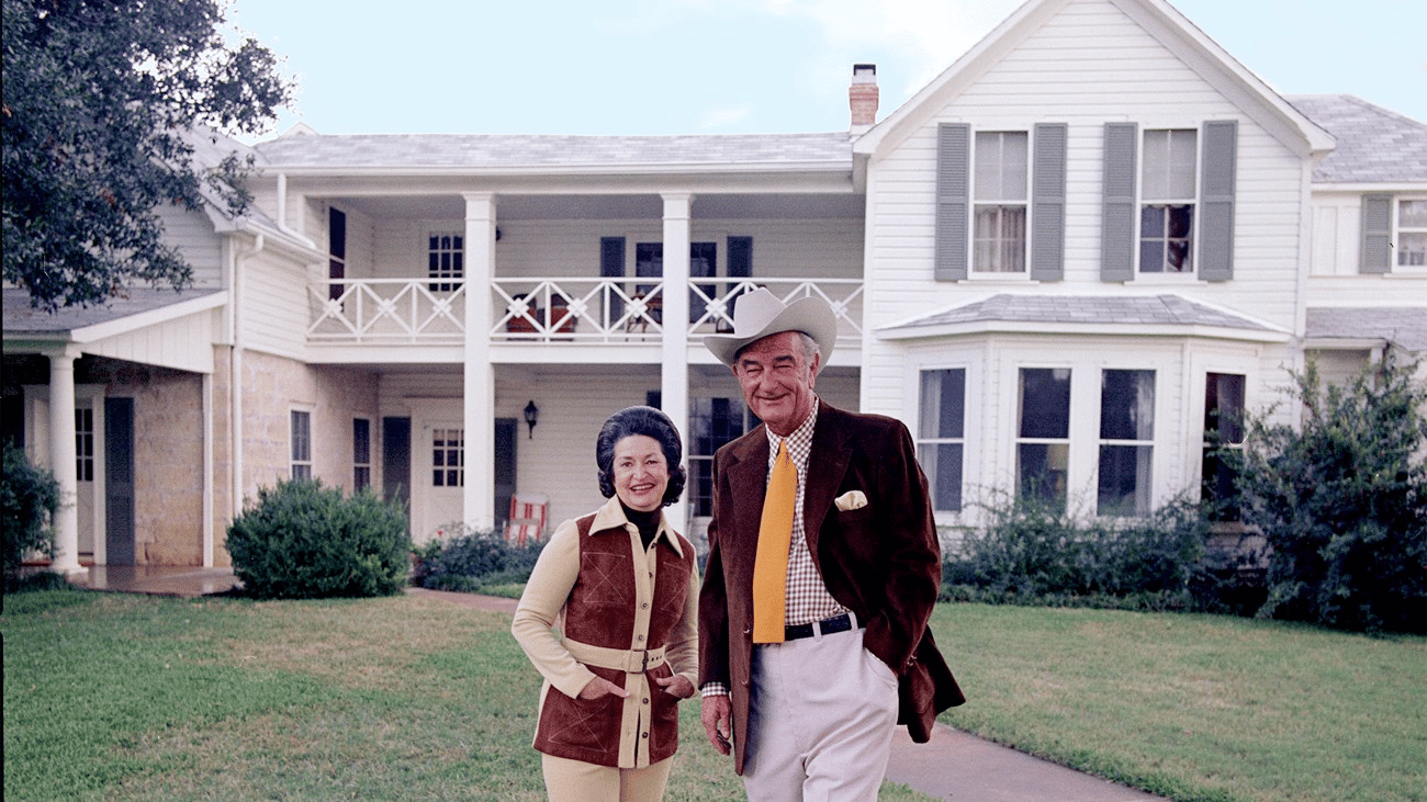 Lady Bird & Lyndon Johnson