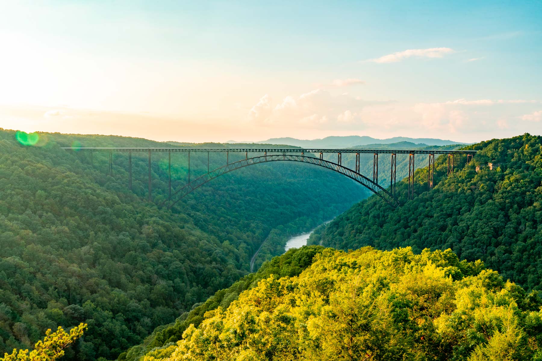 things to do new river gorge national park, new river gorge national park west virginia, long point overlook, new river gorge bridge