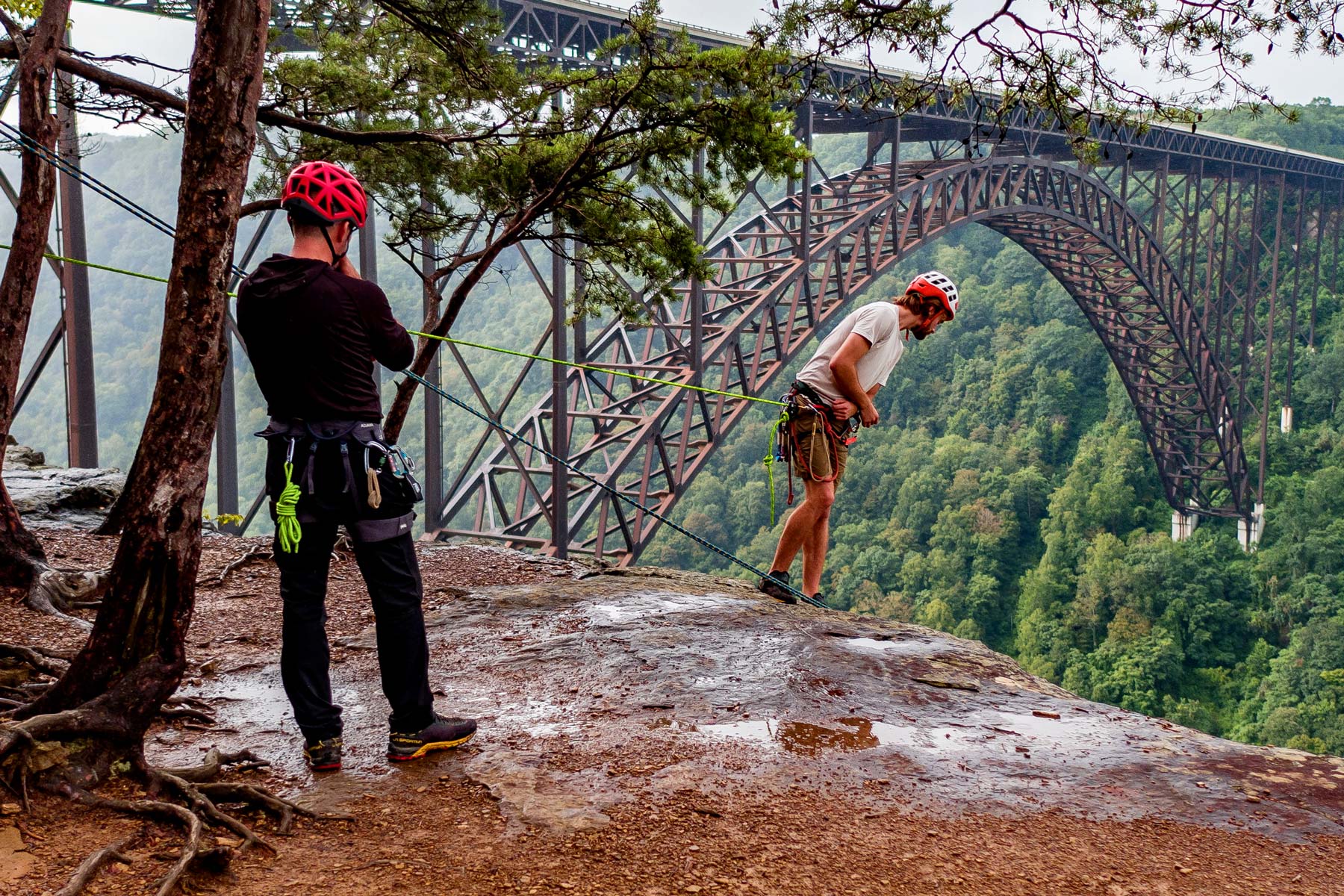 things to do new river gorge national park, new river gorge national park west virginia, rappelling, rock climbing