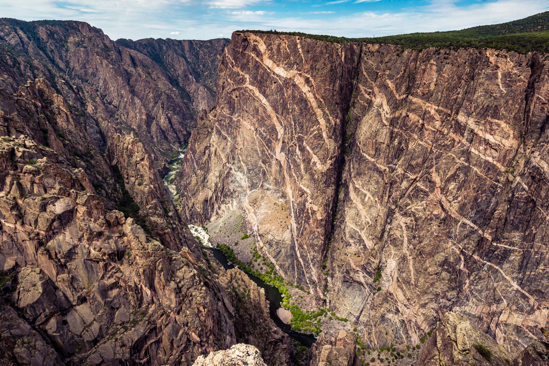 painted wall, things to do in black canyon of the gunnison national park