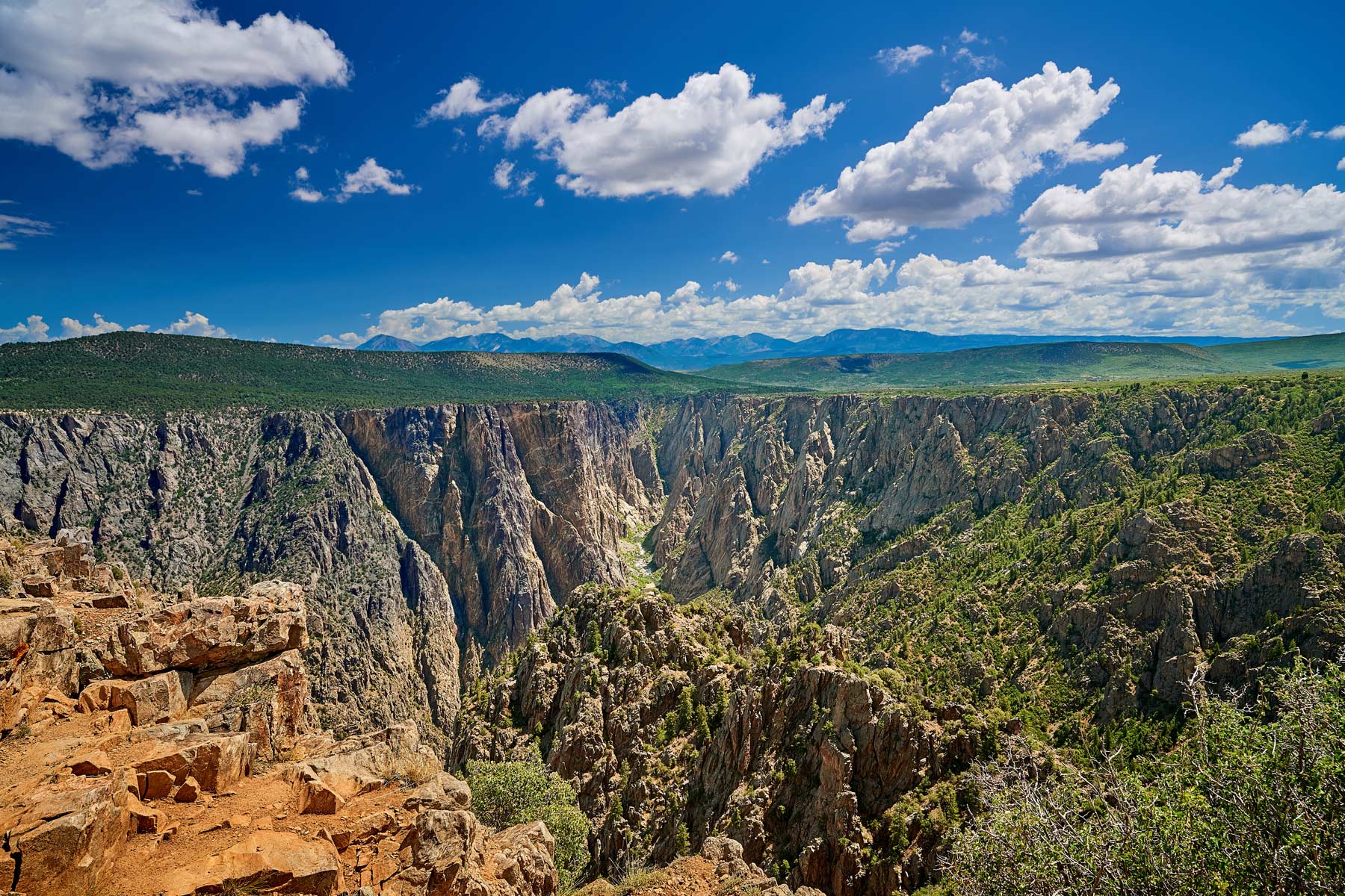 warner point, black canyon of the gunnison national park colorado
