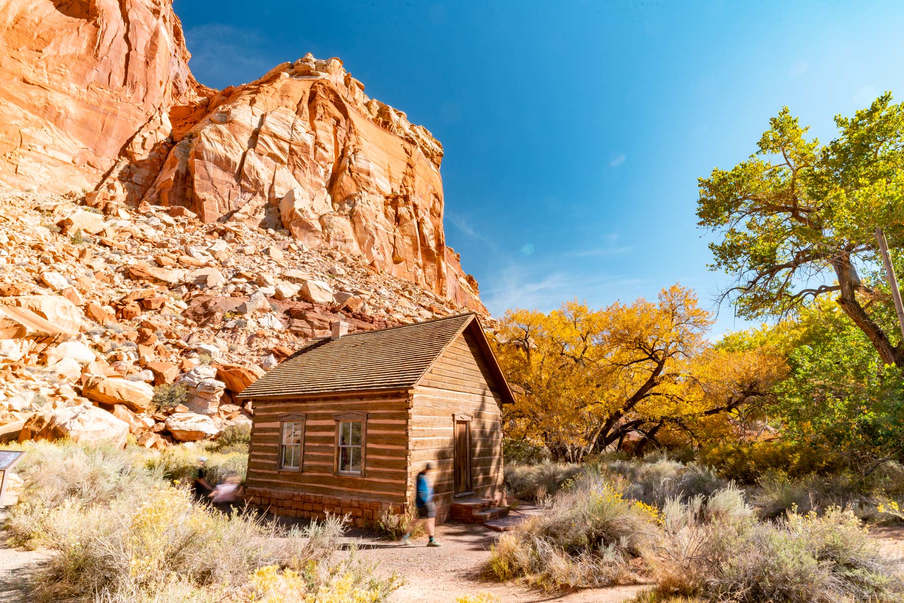 fruita schoolhouse, things to do in capitol reef national park