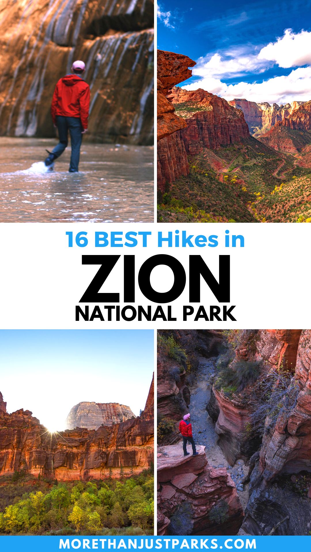 best hikes in zion national park, best zion national park hikes