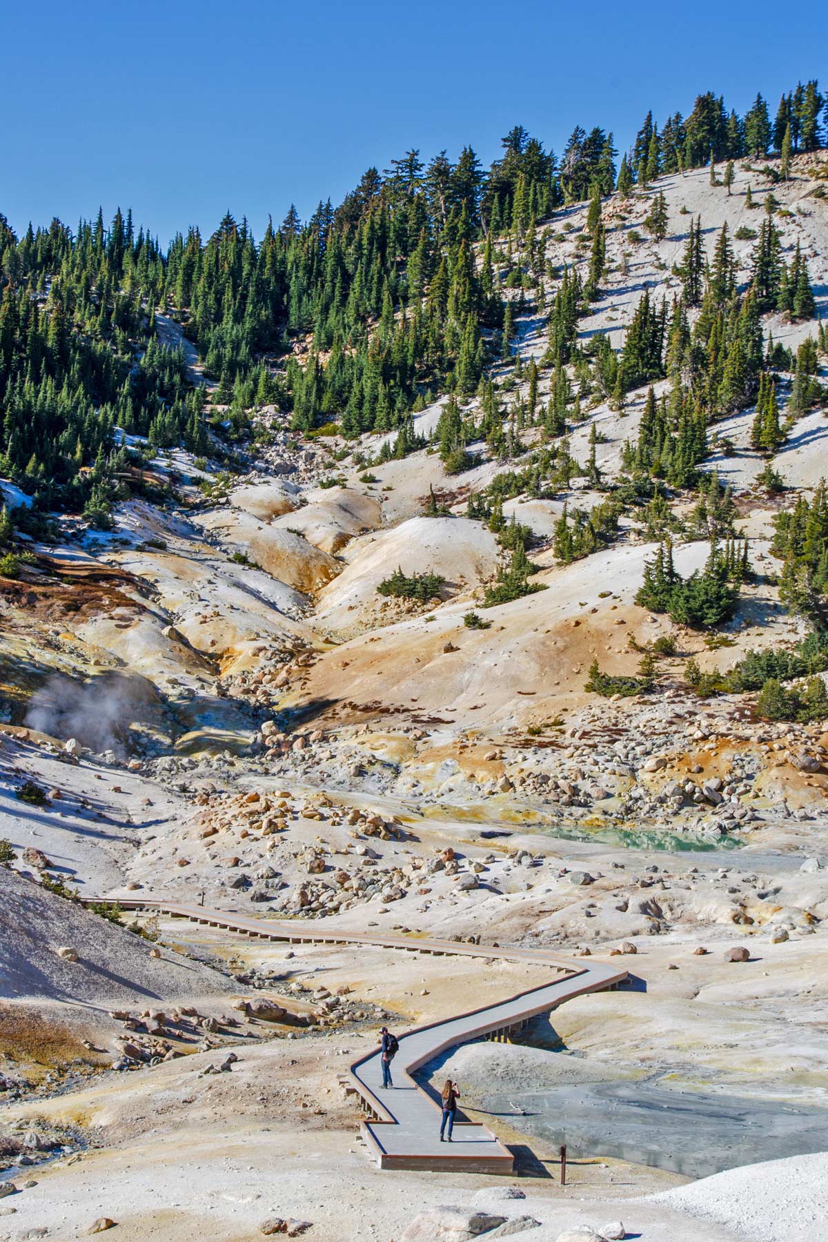 bumpass hell, things to do in lassen volcanic national park