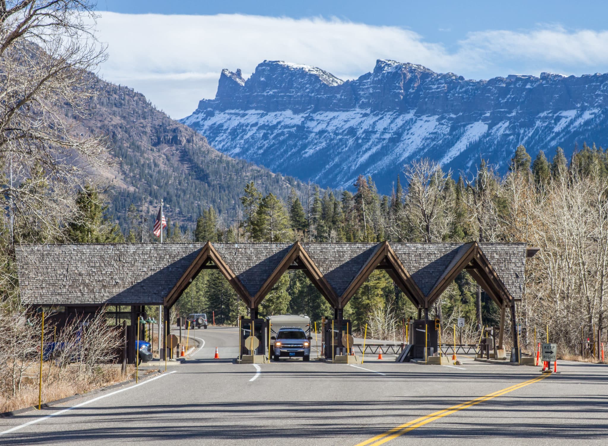 Yellowstone East Entrance