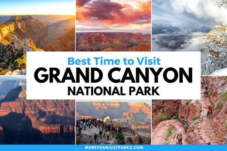 Best time to visit grand canyon