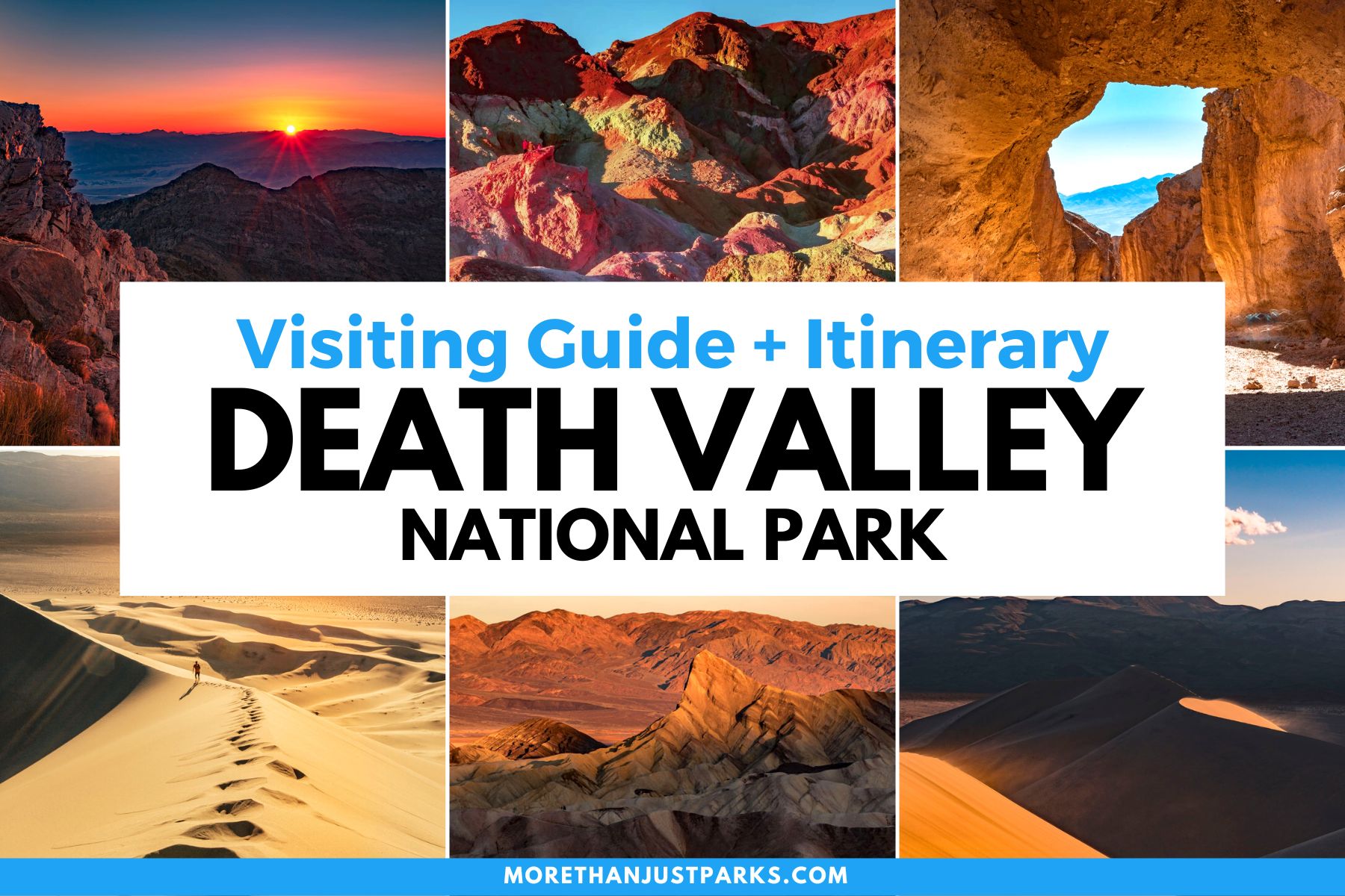death valley itinerary, visiting death valley