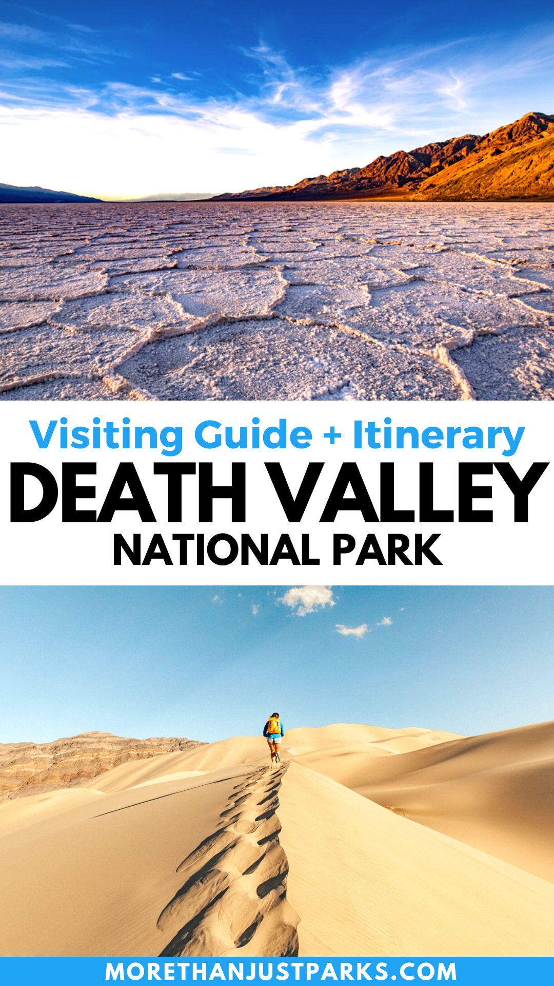 death valley itinerary, visiting death valley