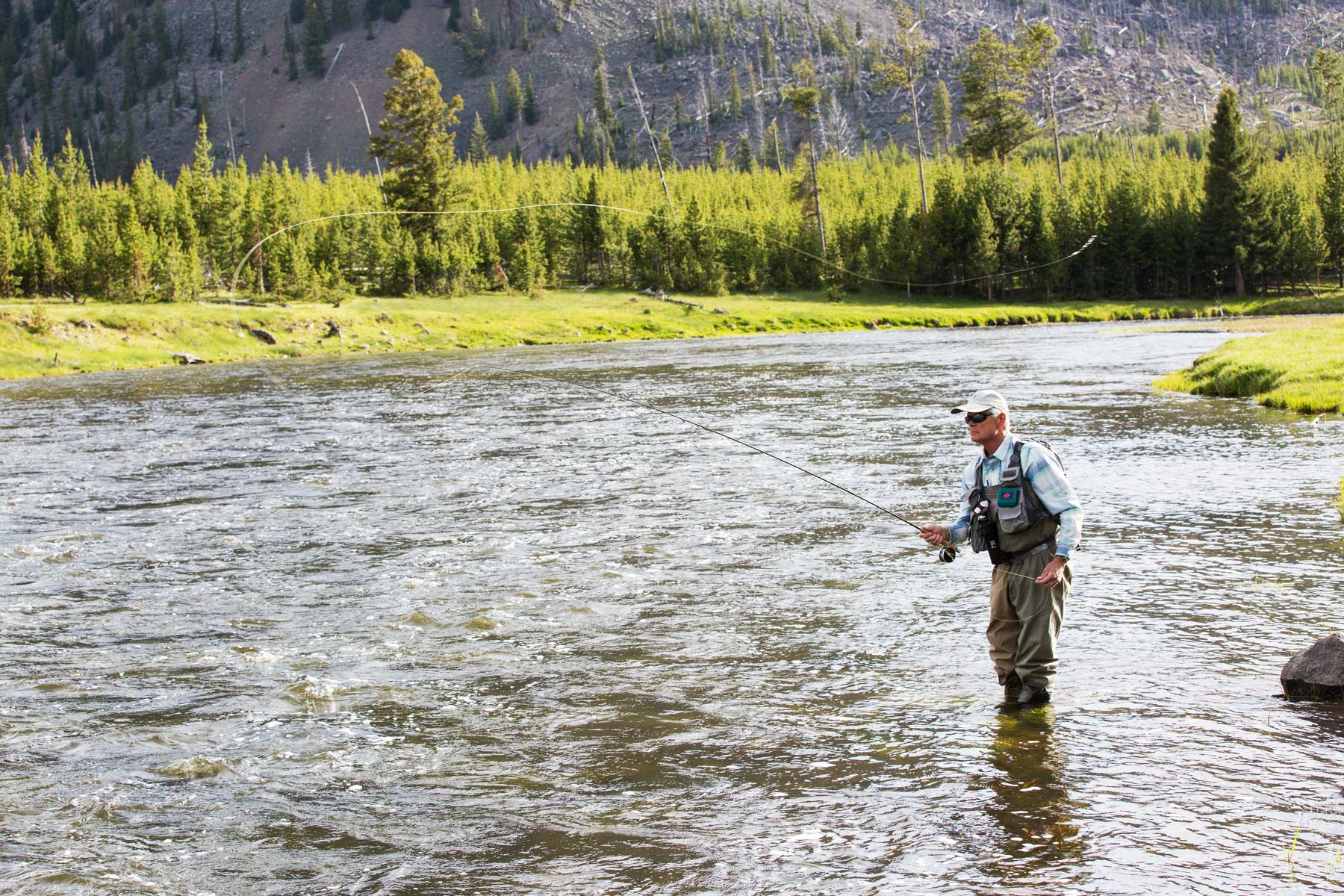 fly fishing in yellowstone national park
