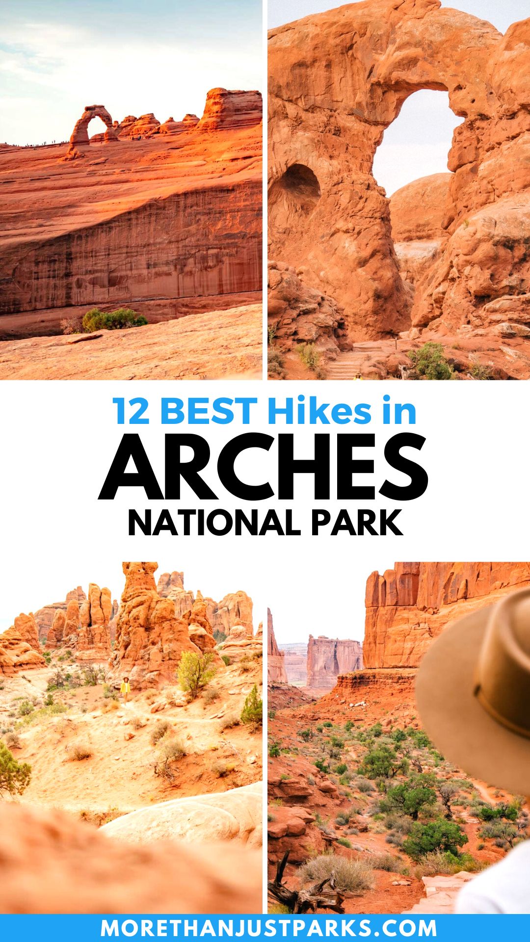 best hikes in arches national park, hiking in arches national park
