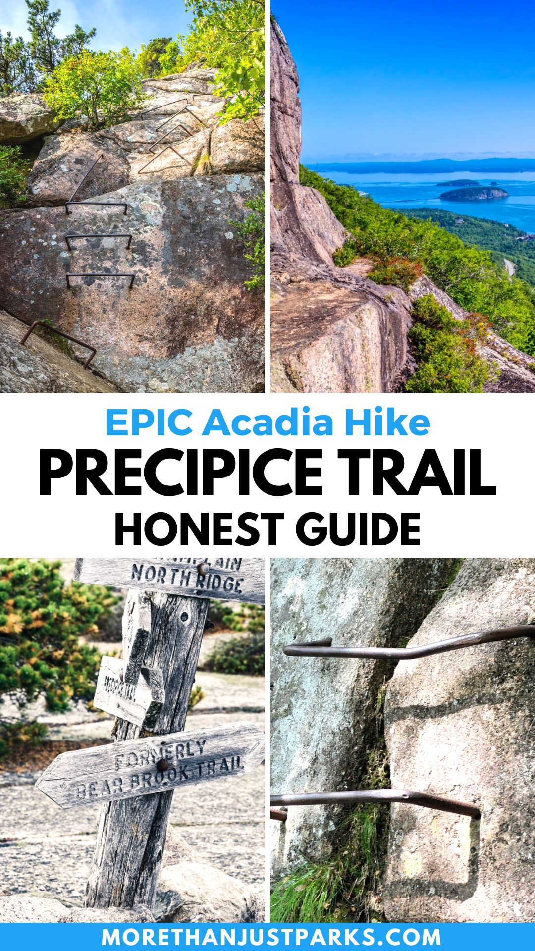 precipice trail hike acadia national park