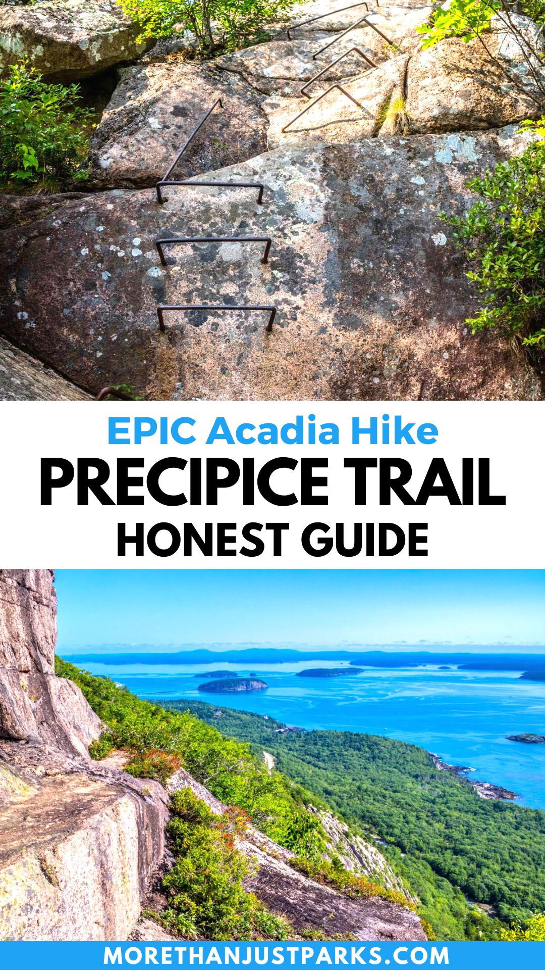 precipice trail hike acadia national park