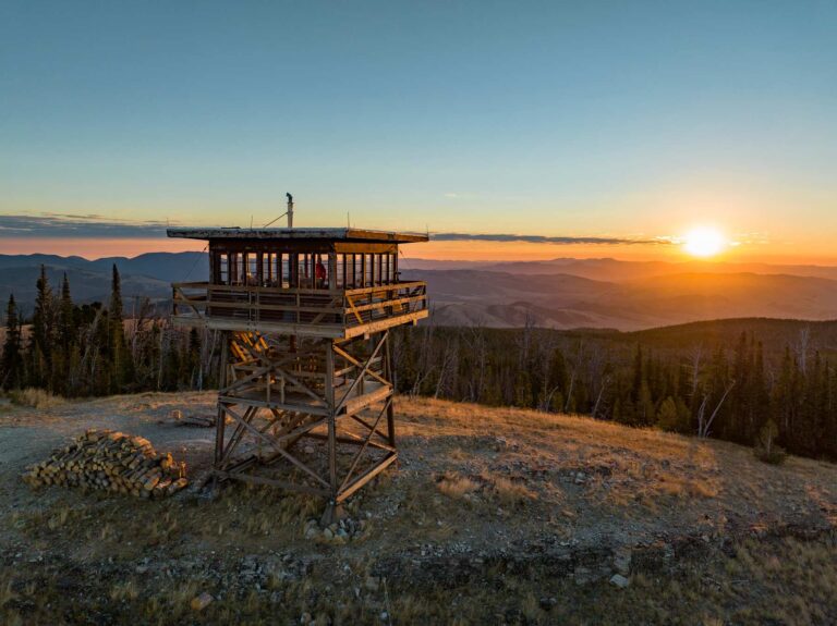 granite butte lookout tower, helena lewis & clark national forest