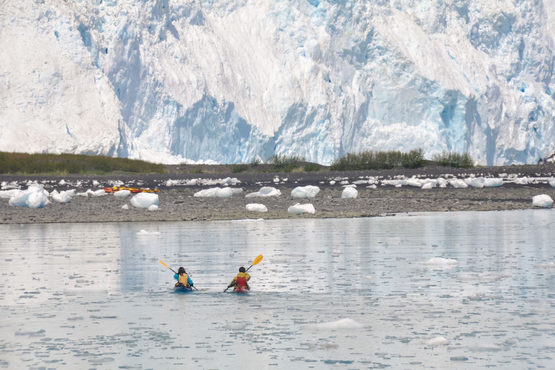 Kenai Fjords kayak camping