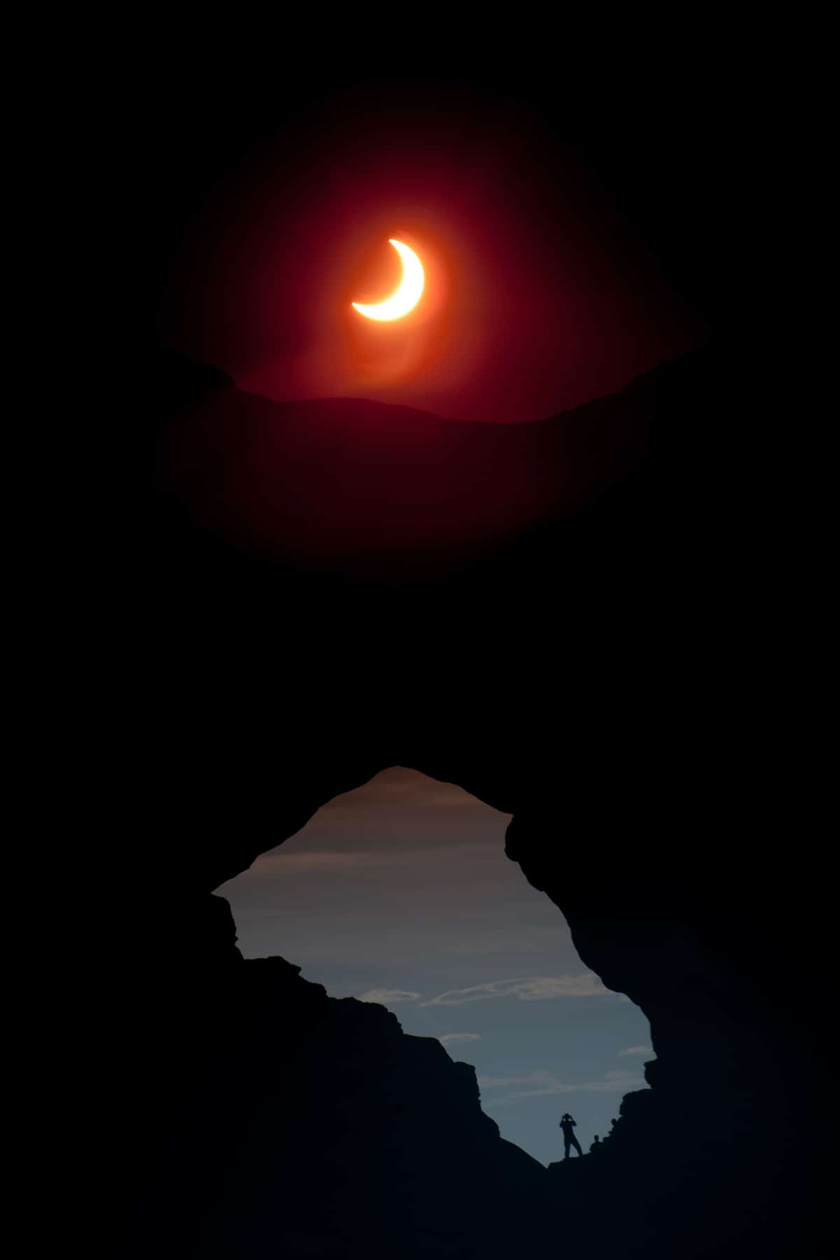 Arches Solar Eclipse