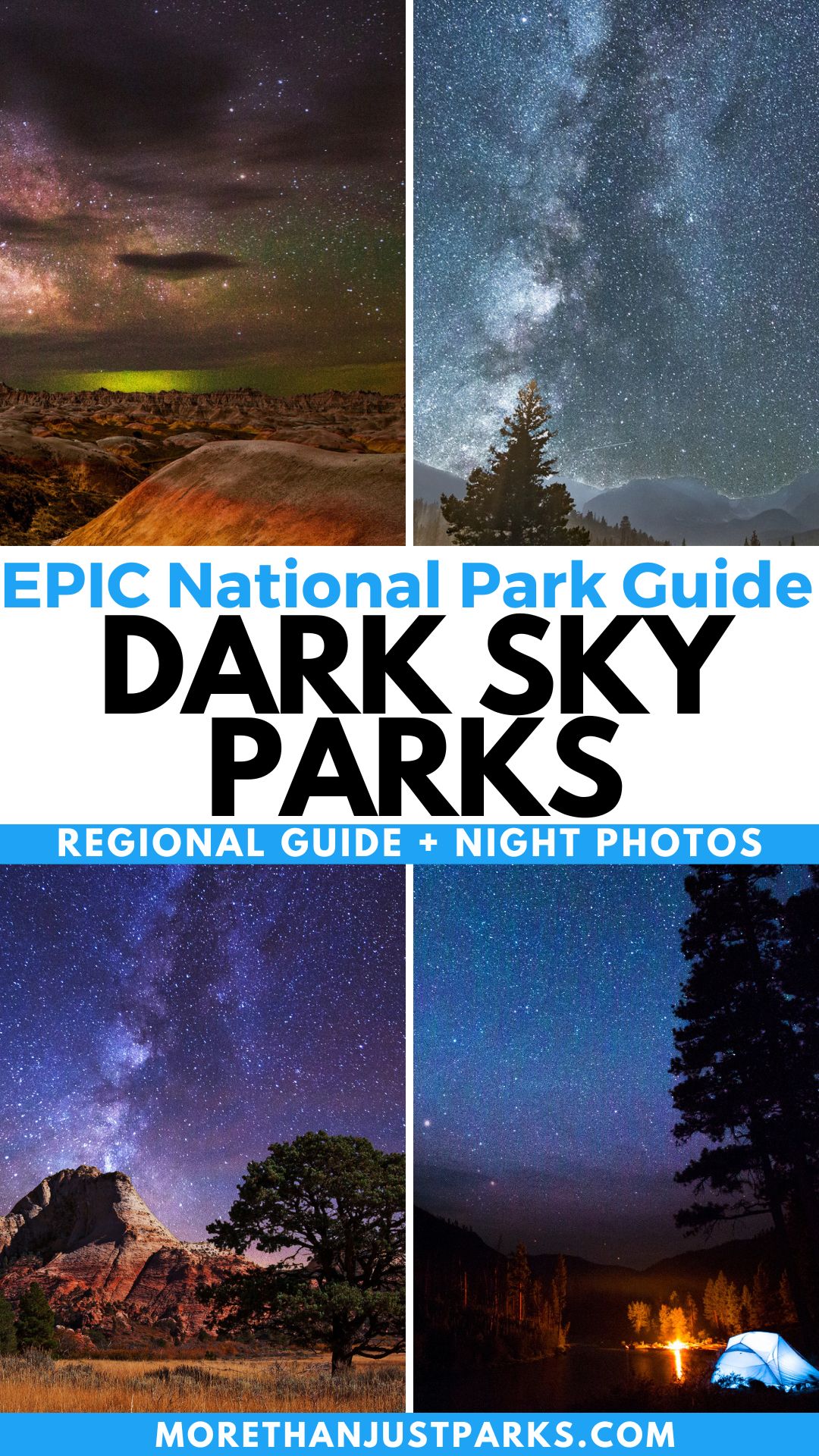Dark Sky Parks Graphic Pinterest