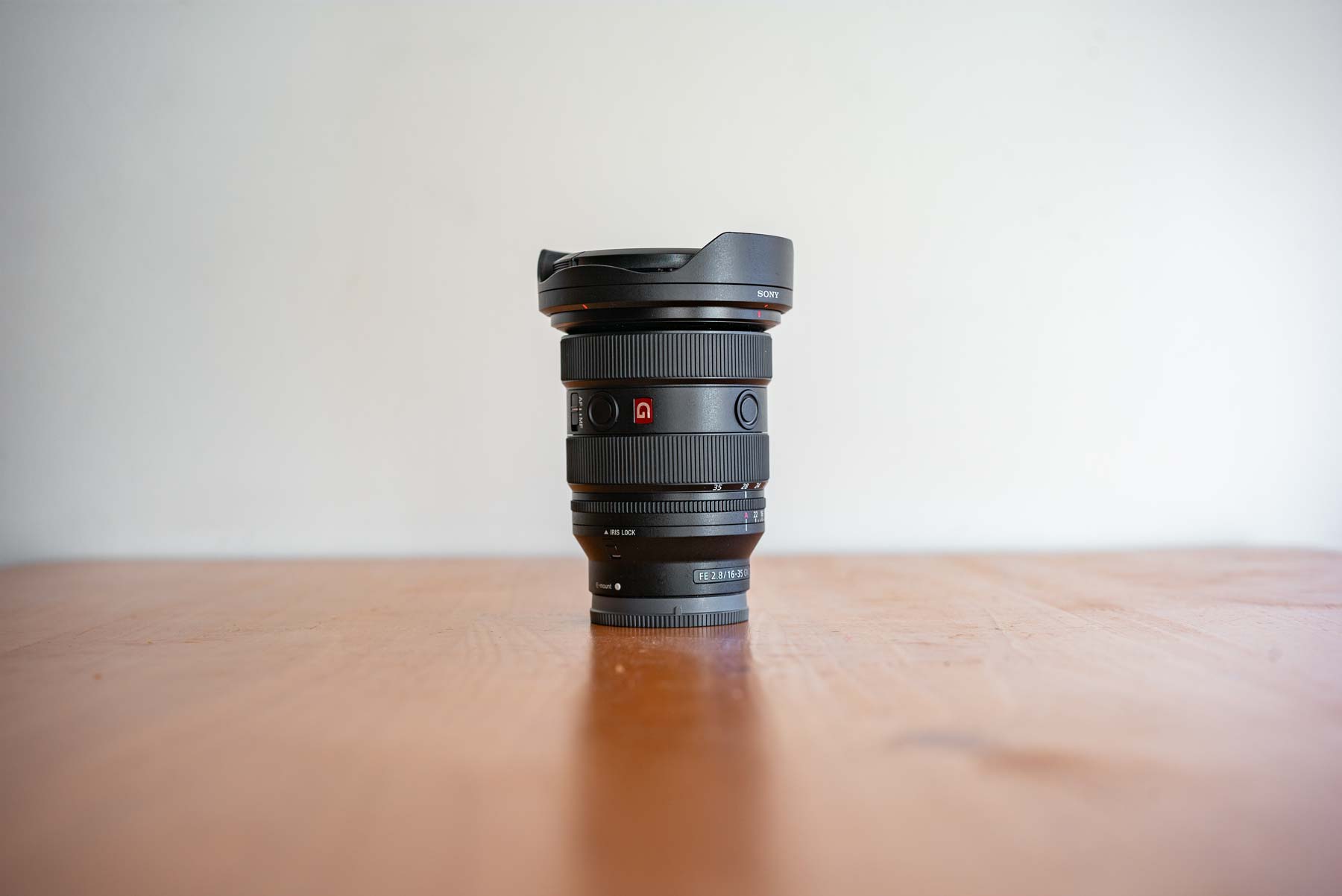sony 16-35mm gm ii wide angle lens