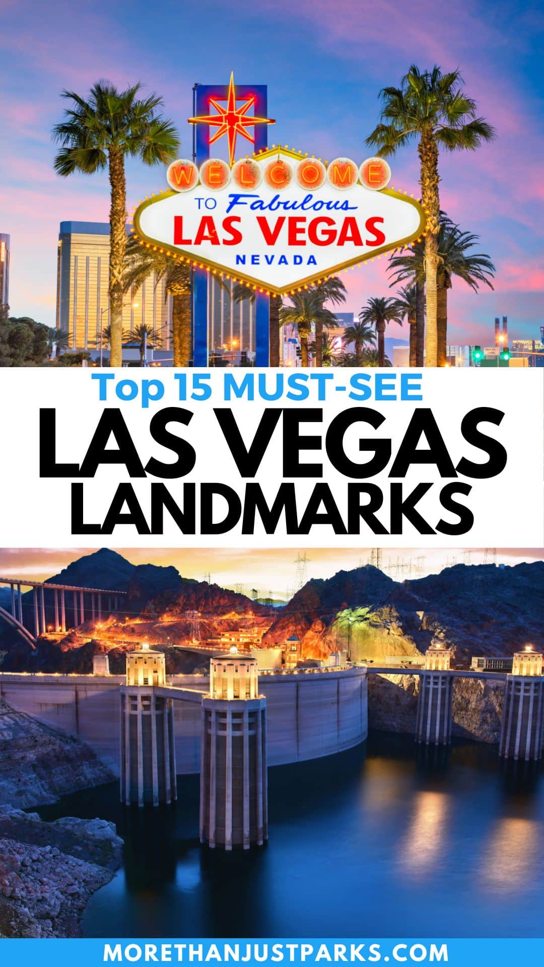 Las Vegas Landmarks Graphic