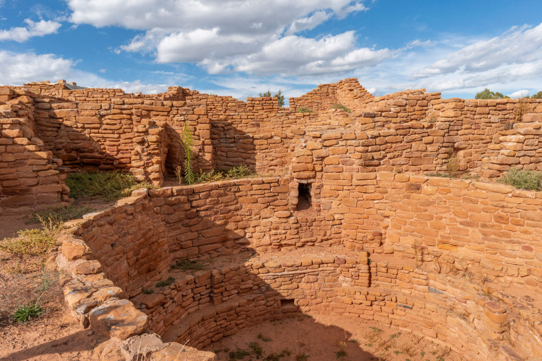 Far View House with its ceremonial kiva built into the ground is one of the best things to do at Mesa Verde National Park.