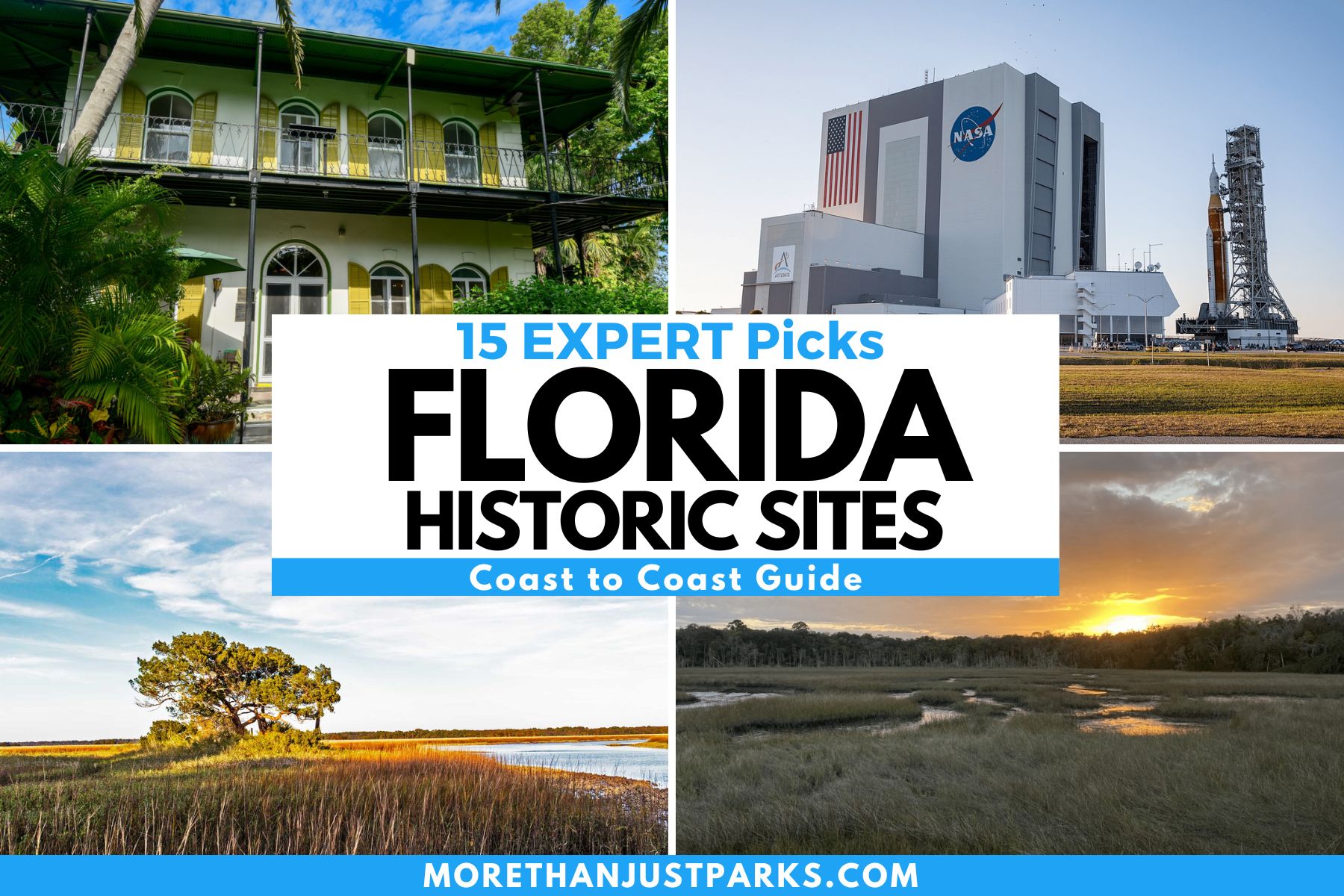 15 Florida Historic Sites Graphic