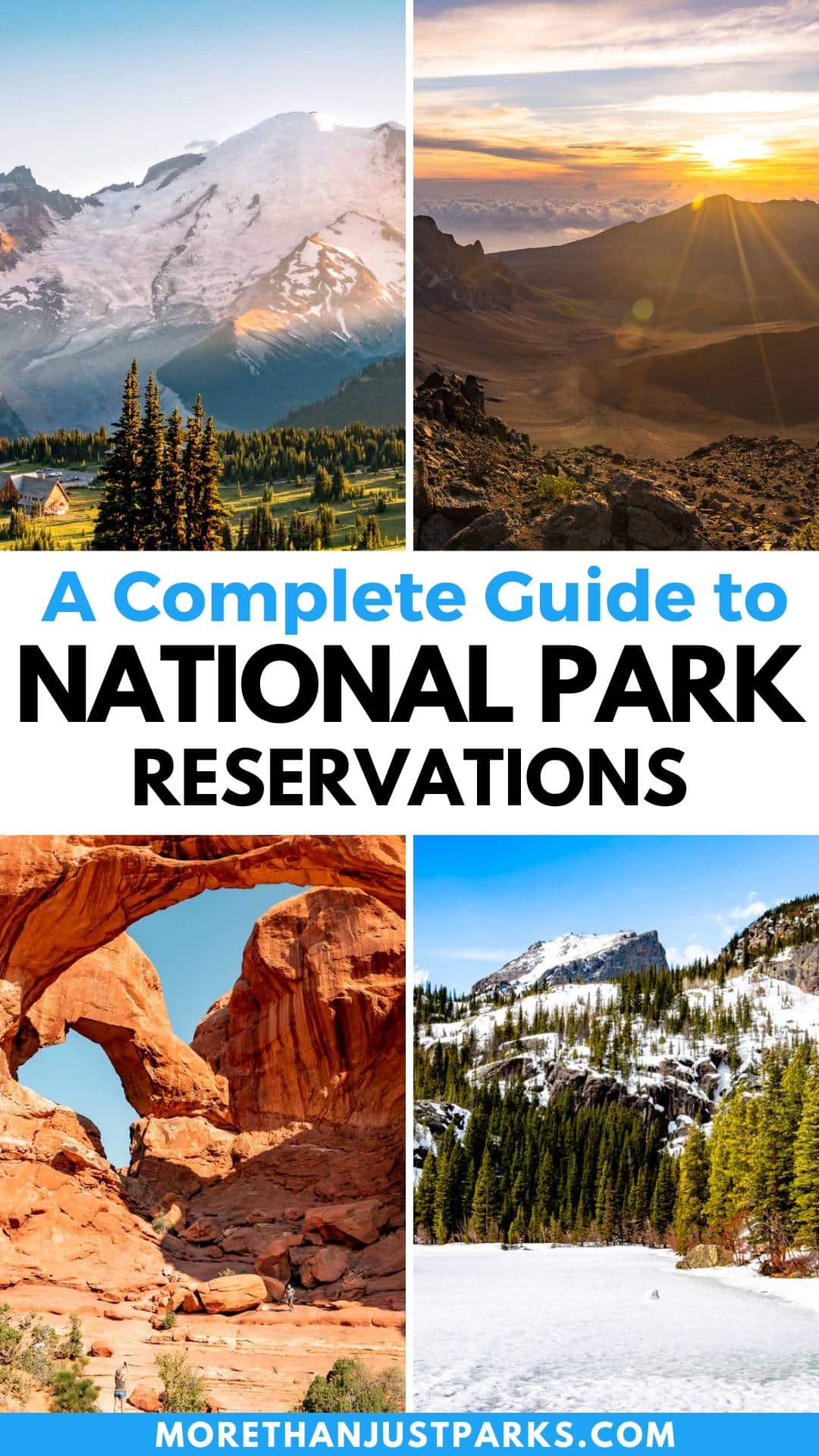 national parks that require reservations, national park reservations, list of national parks that have reservations