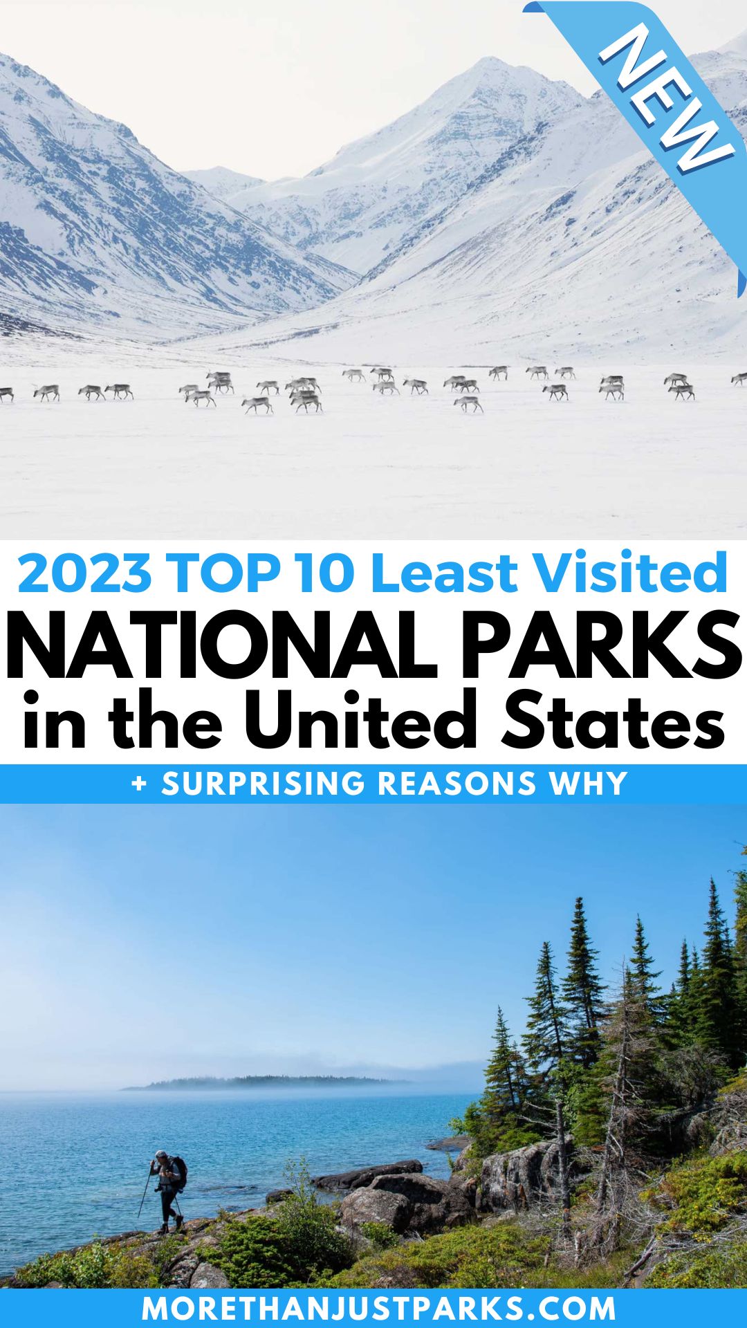 Least Visited National Parks Graphic
