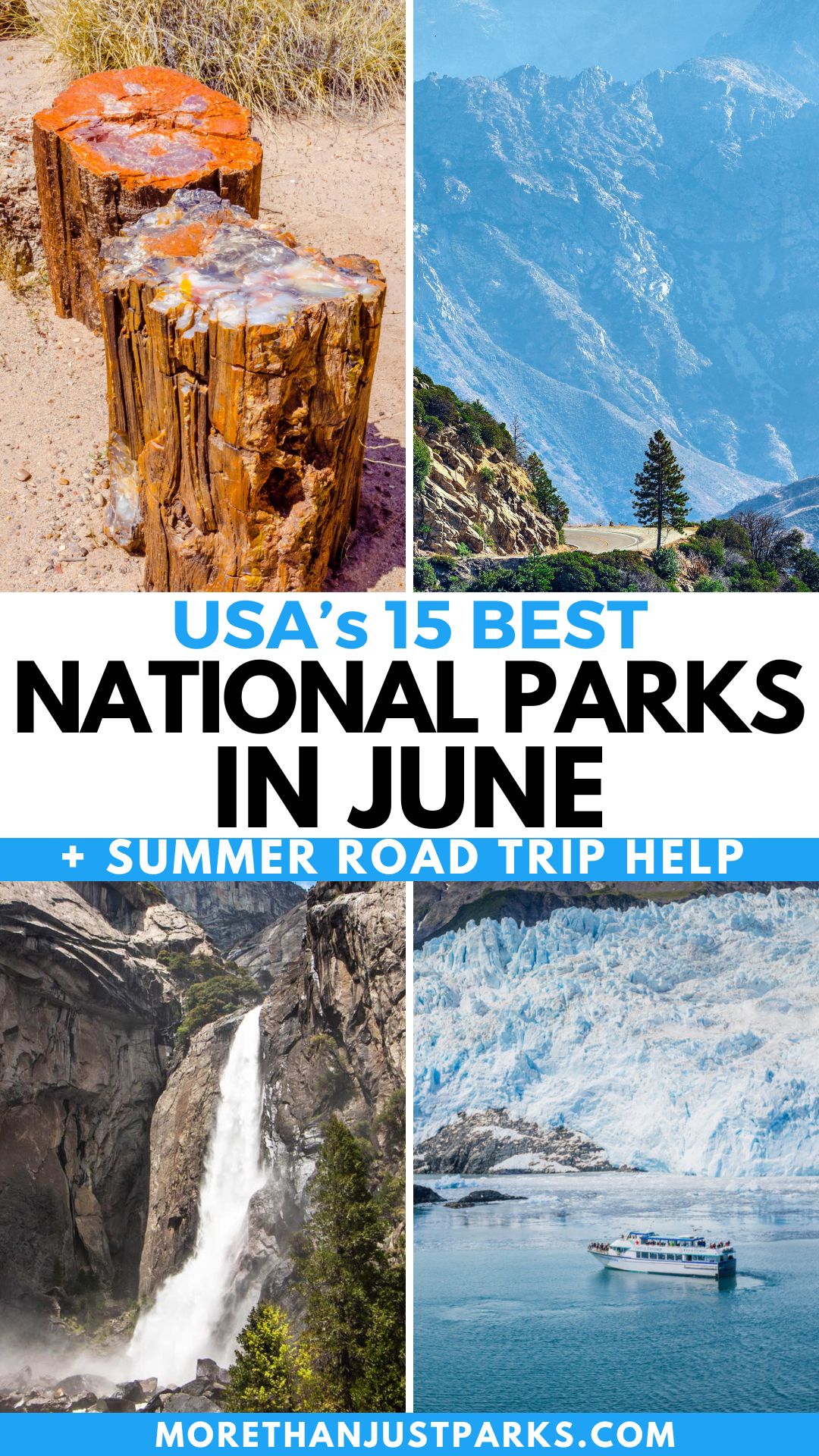 Best National Parks to Visit in June Graphic