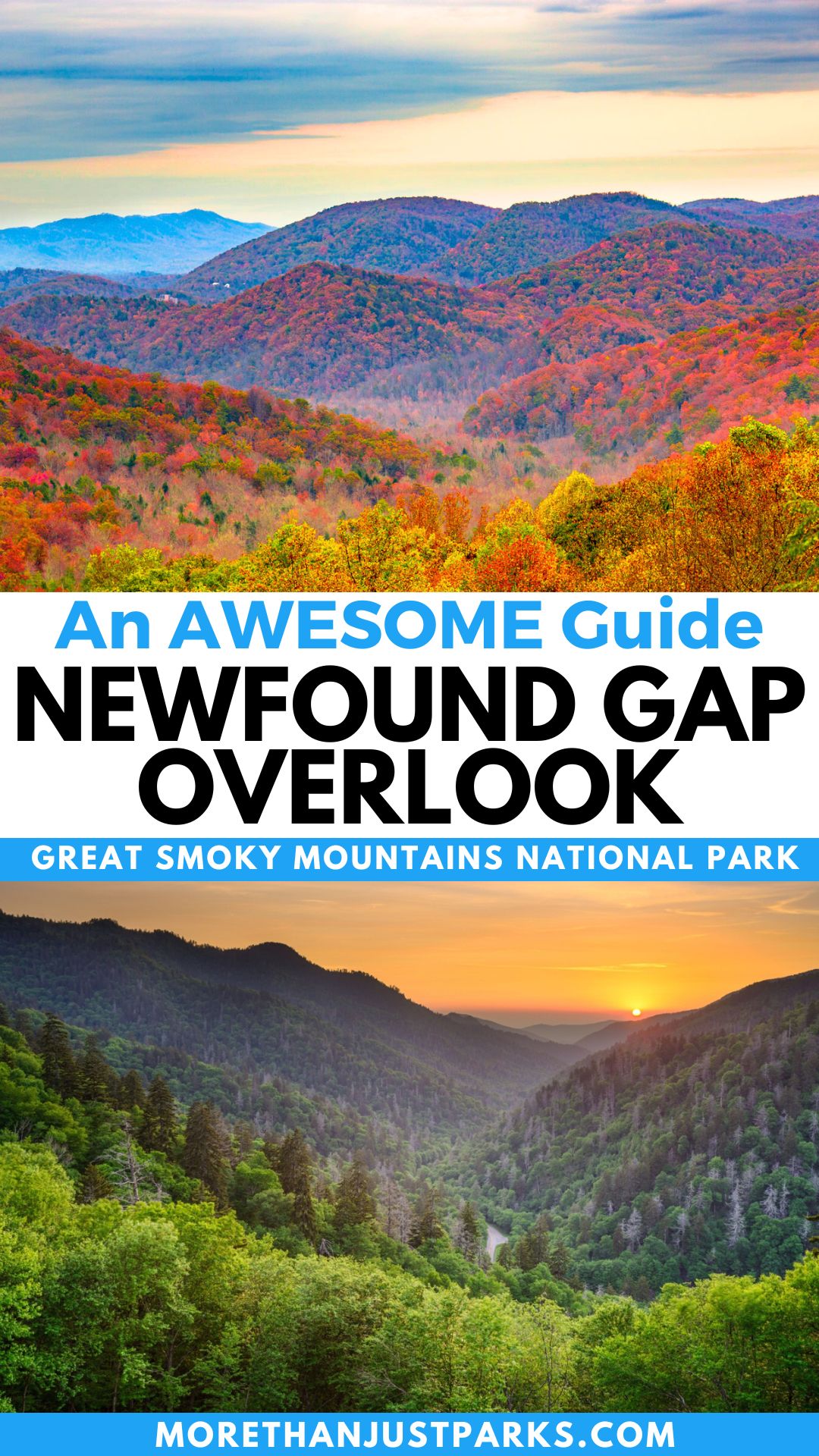 Newfound Gap Overlook Graphic