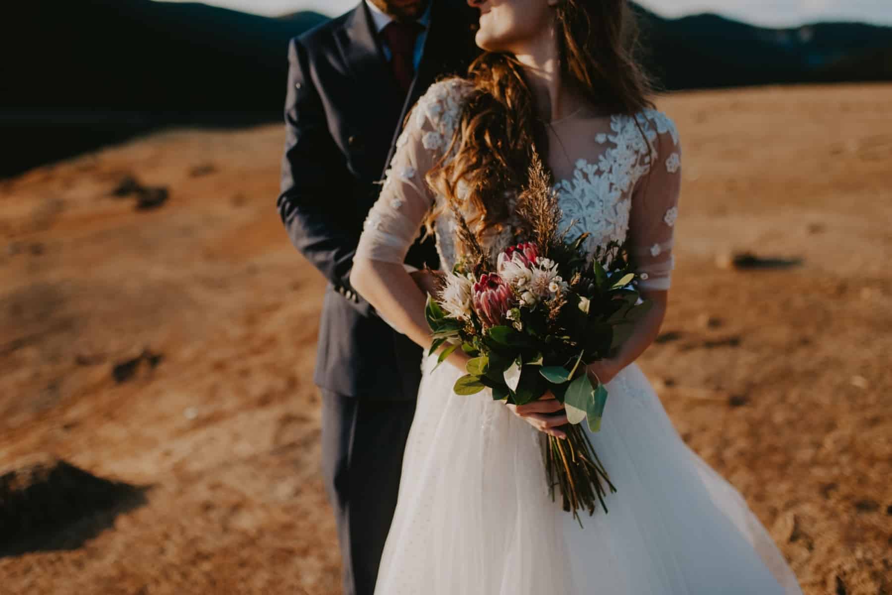 Desert National Park wedding