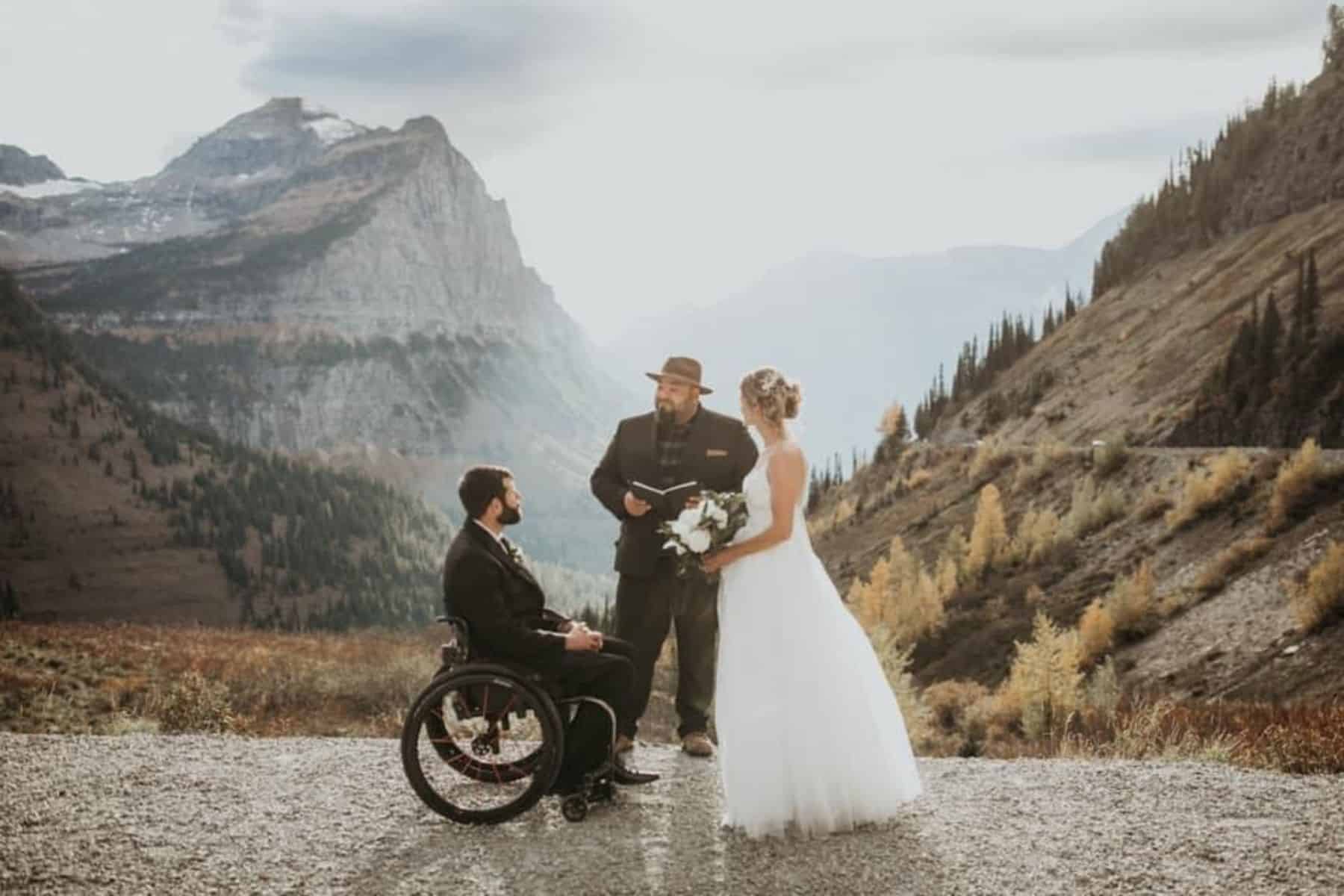 Glacier National Park wedding