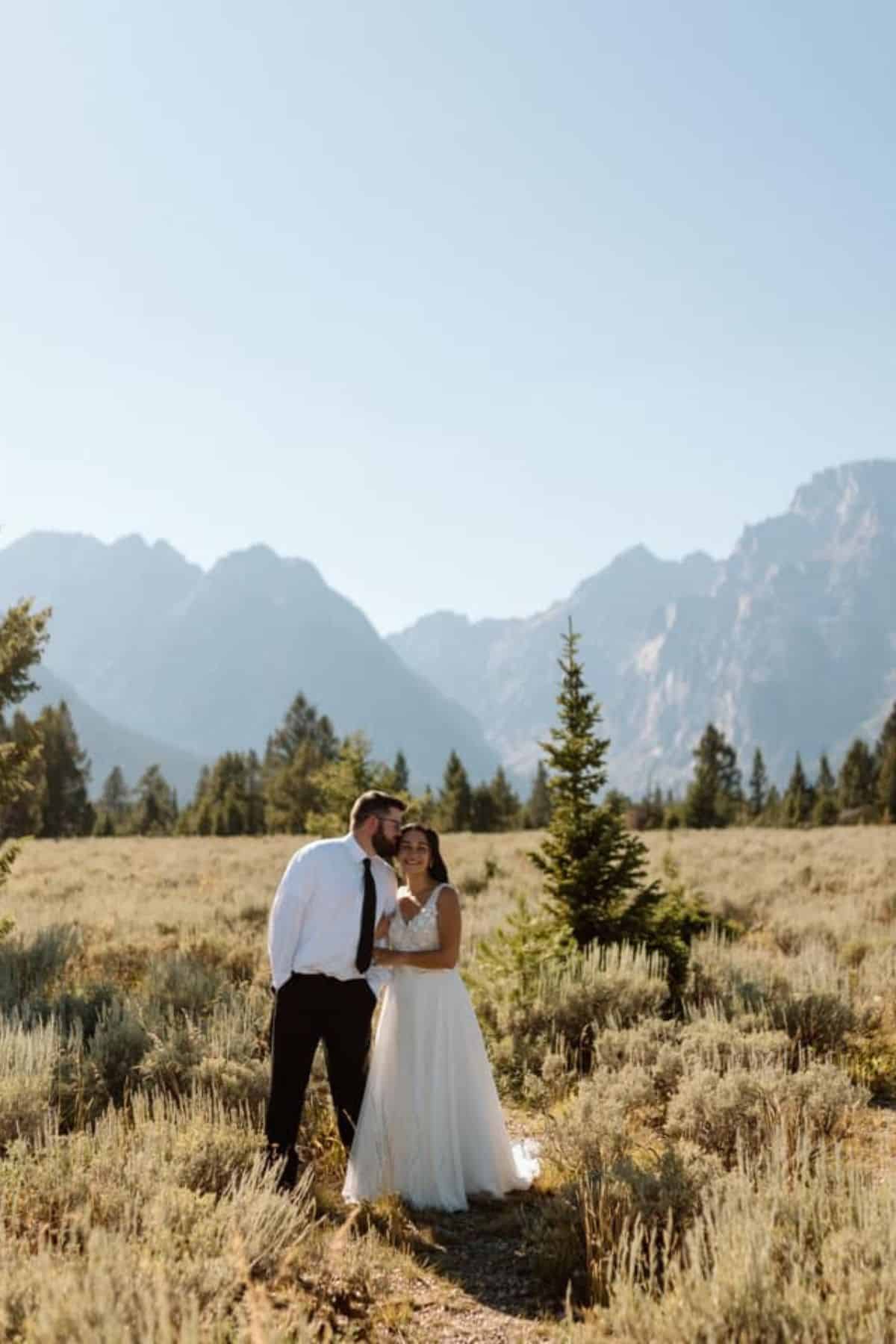 Grand Teton National Park wedding